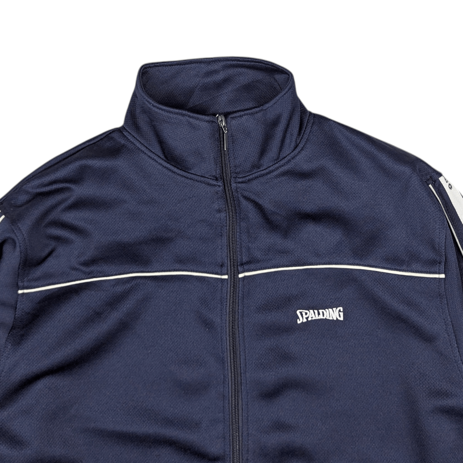Spalding Vintage 90's SPALDING Sidetape Sportswear Training Jacket Size US M / EU 48-50 / 2 - 5 Thumbnail