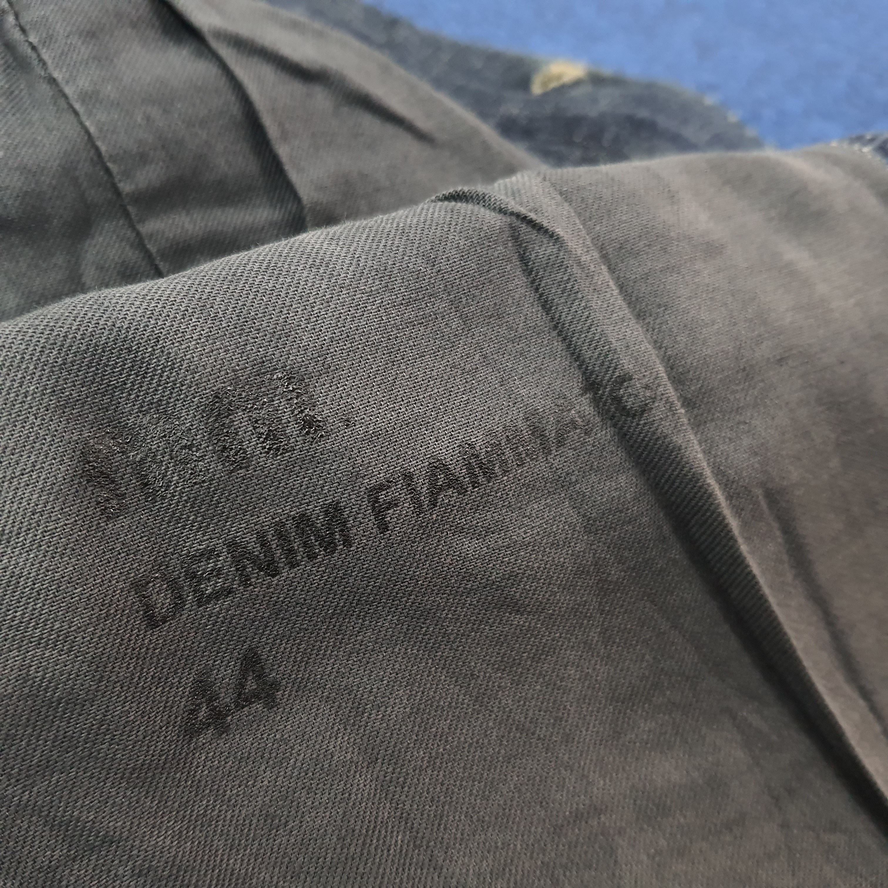 Miu Miu Vintage Miu Miu by Prada Denim Fiammato Blazer C256N2 Size XS / US 0-2 / IT 36-38 - 5 Thumbnail