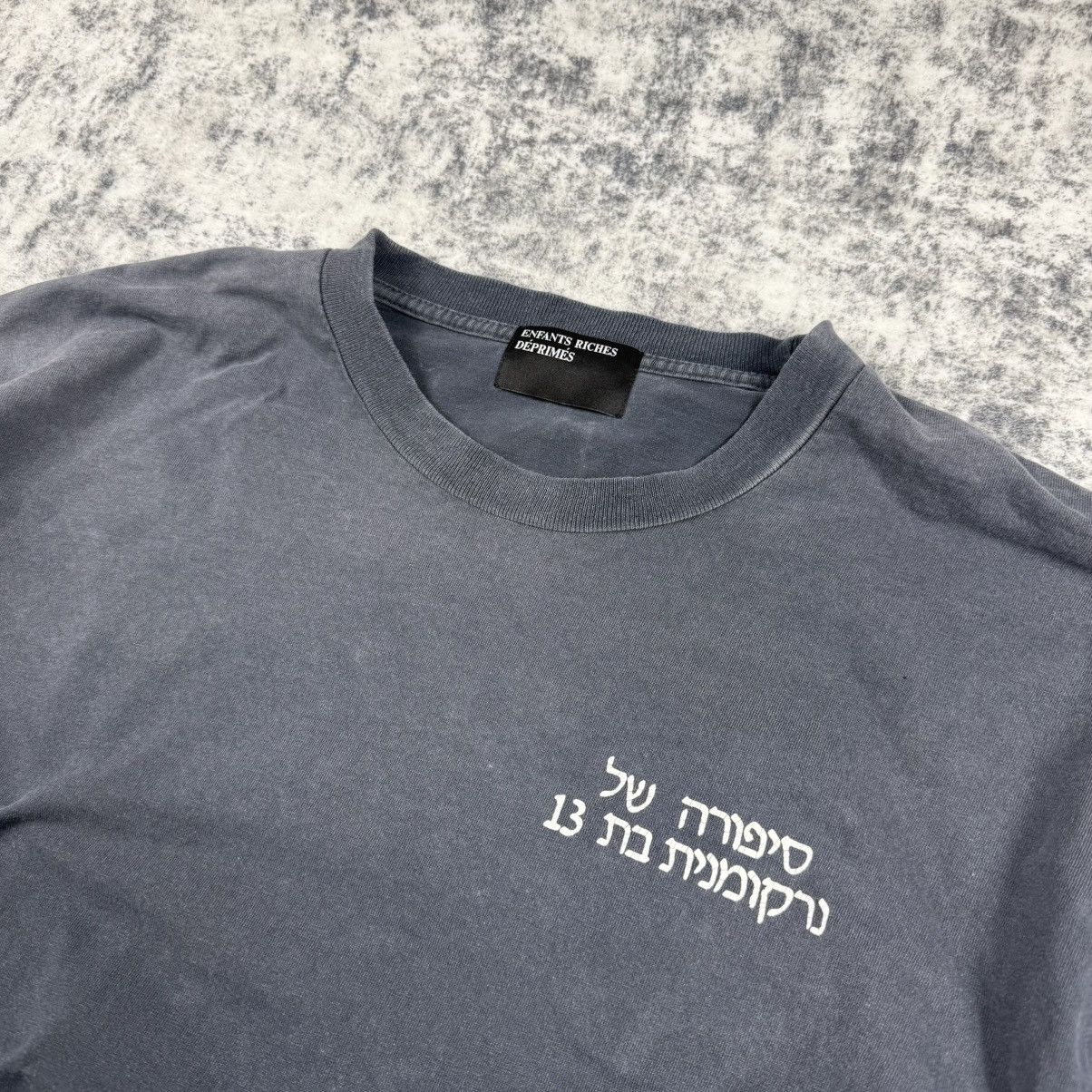 Enfants Riches Deprimes Enfants Riches Déprimés Christiane F. ‘Navy’ Long Sleeve Size US S / EU 44-46 / 1 - 5 Thumbnail