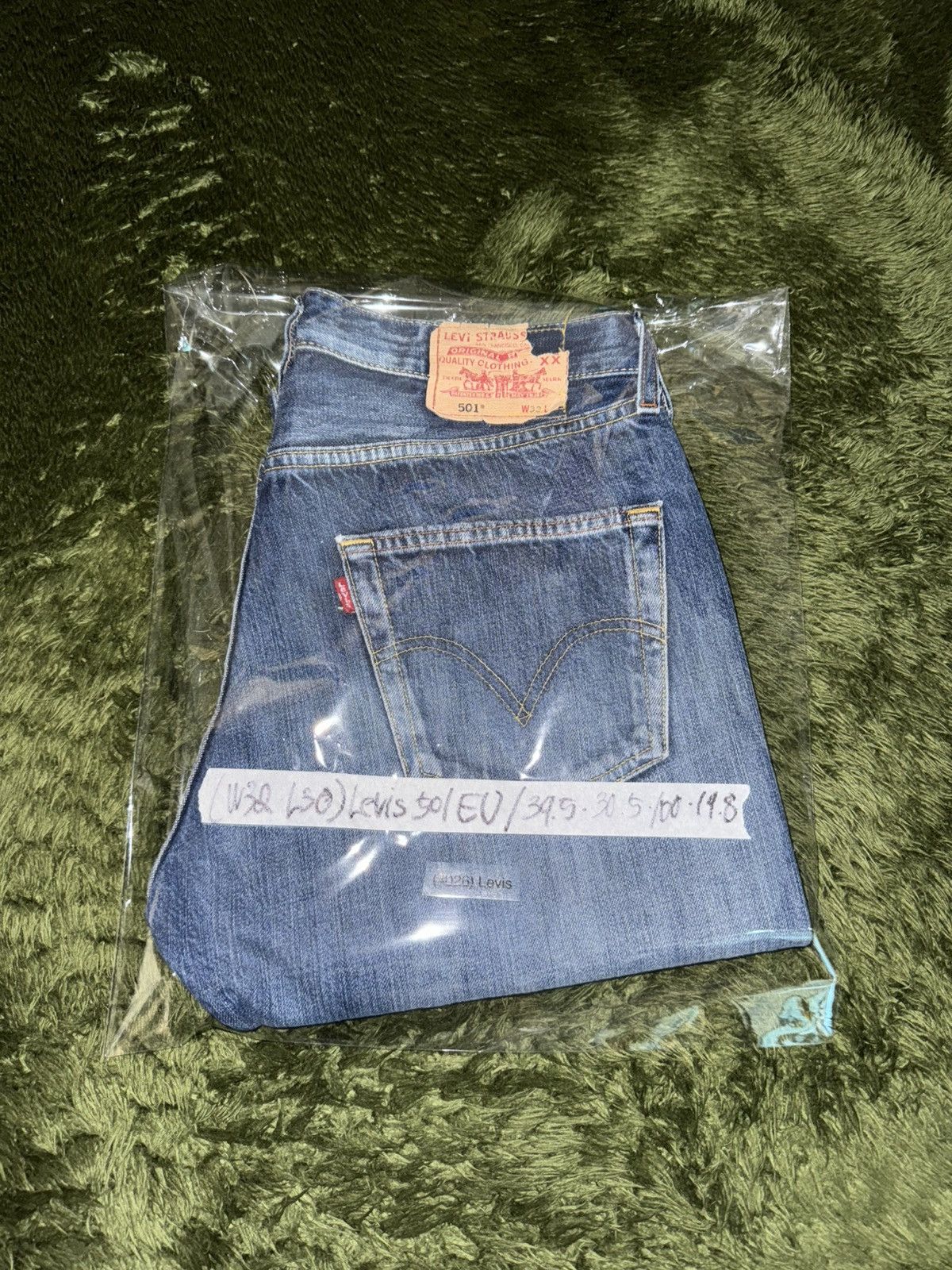 Levi's [W32/L30] Levi’s 501 Europe Release Vintage wash Denim Pants Size US 32 / EU 48 - 12 Thumbnail