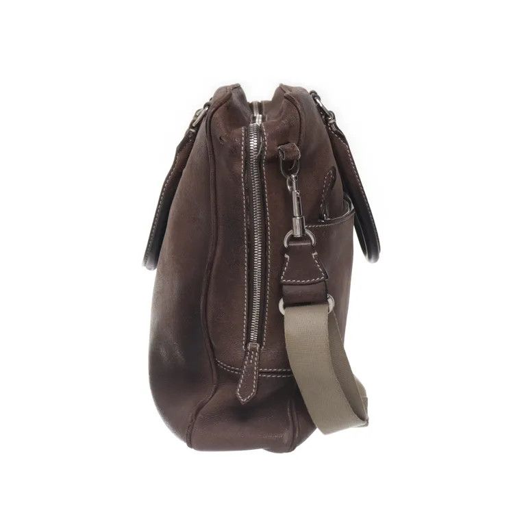 Loro Piana Brown Leather Shoulder Bag Size ONE SIZE - 2 Thumbnail