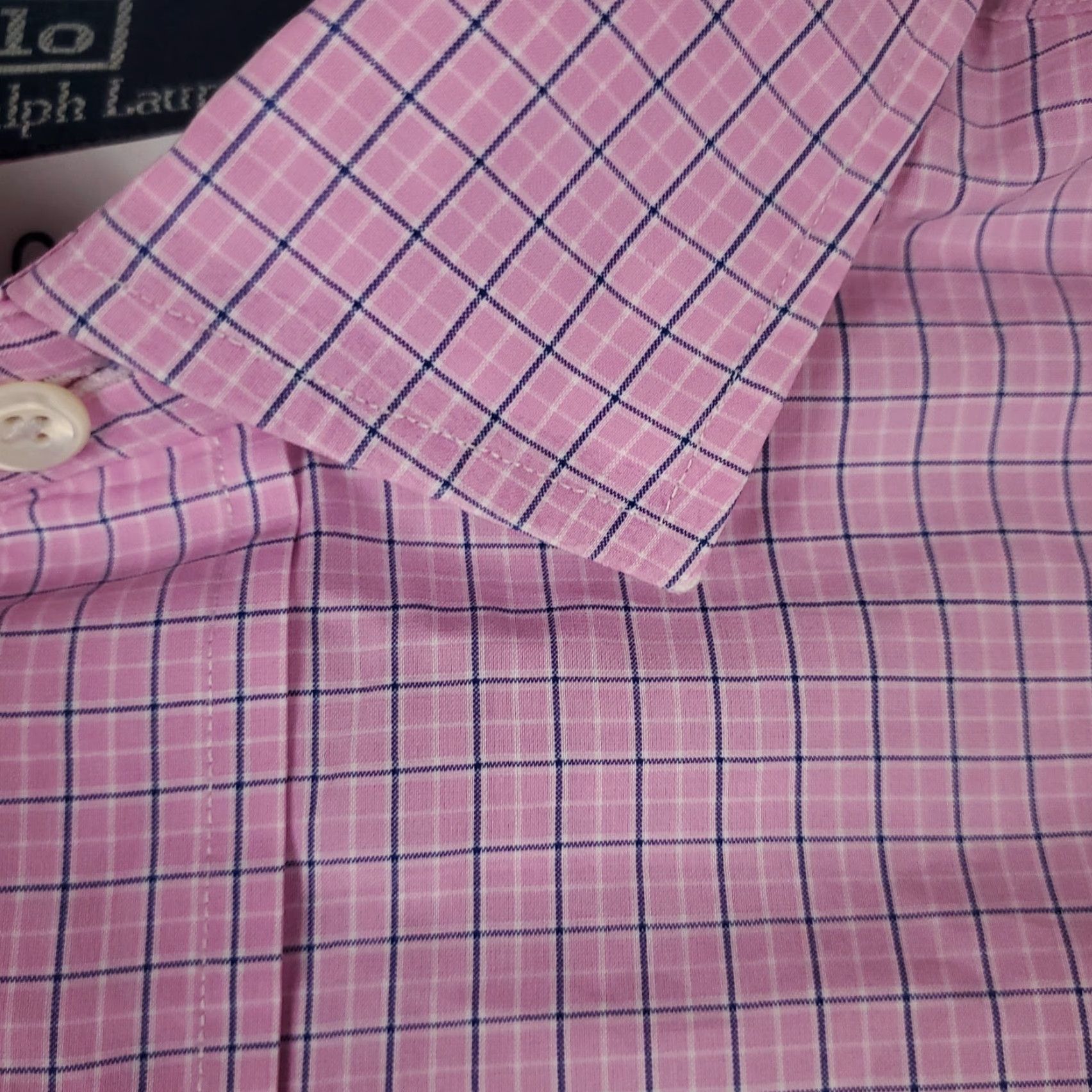 Ralph Lauren Ralph Lauren Shirt Mens L Pink Check Button-Up Long Sleeve Size US L / EU 52-54 / 3 - 3 Thumbnail