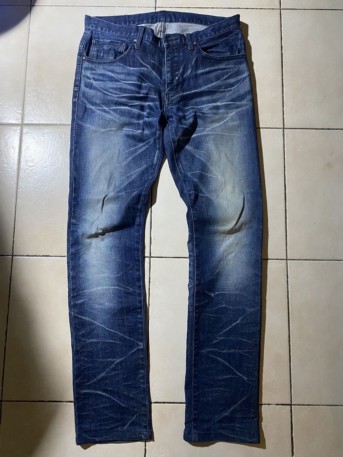 Tornado Mart Tornado Mart Blue Denim Pants Size US 32 / EU 48 - 1 Thumbnail
