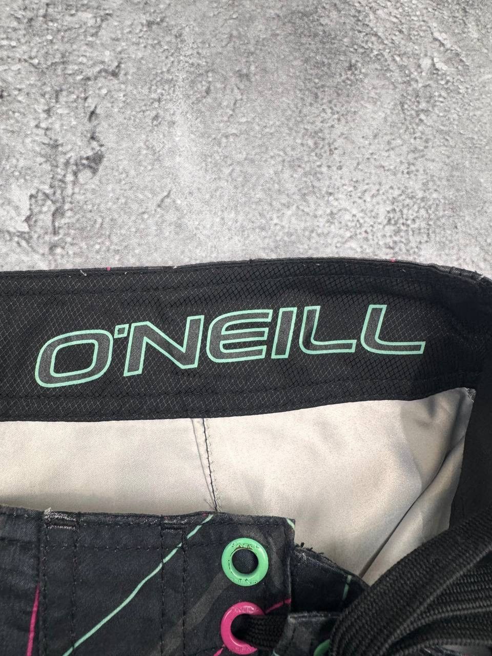O'Neill O'Neill Men Board Shorts Check Black W36 Size US 36 / EU 52 - 6 Thumbnail