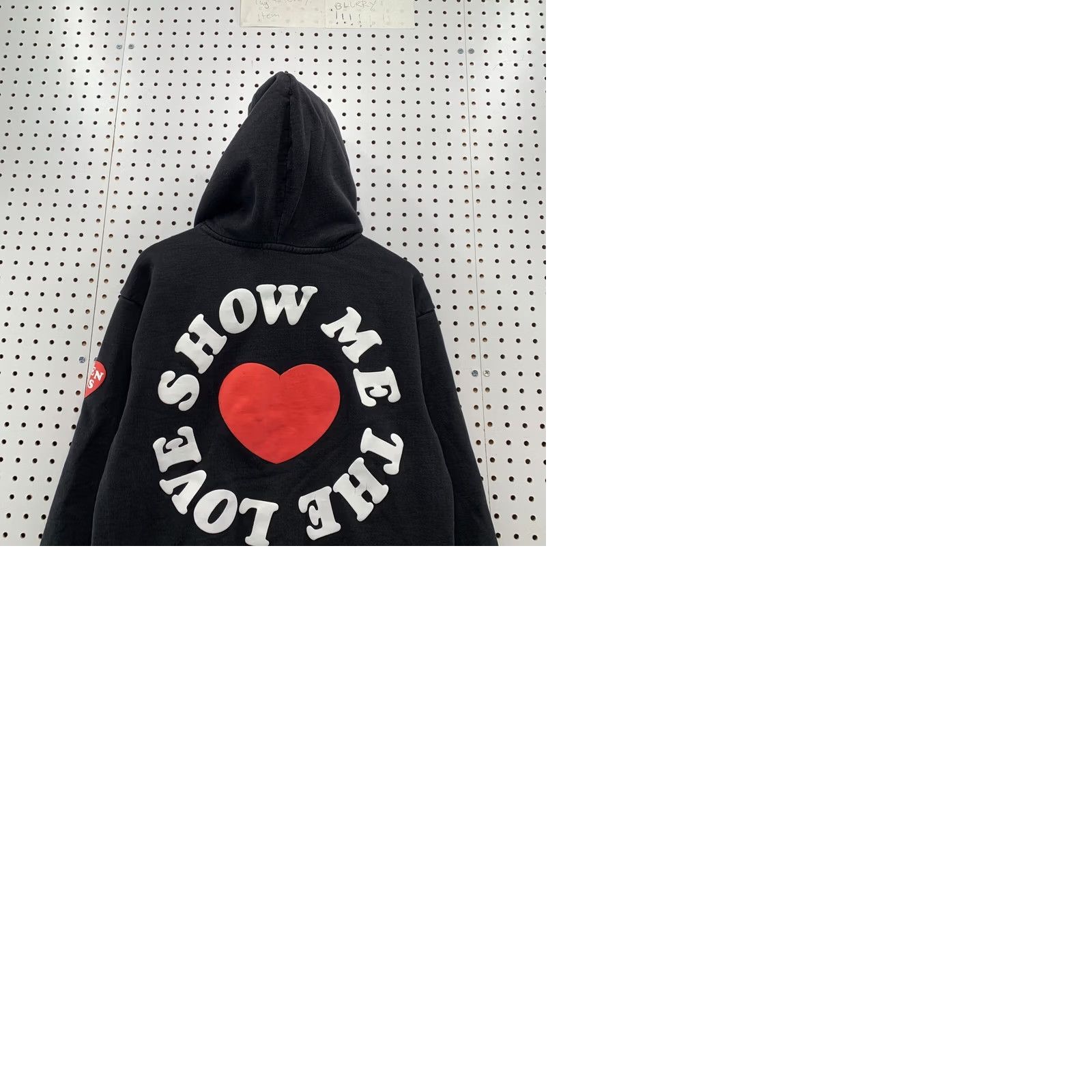 Talentless Talentless Hoodie Mens Small Black Show Me Love Heavyweight Hoodie Size US S / EU 44-46 / 1 - 10 Thumbnail