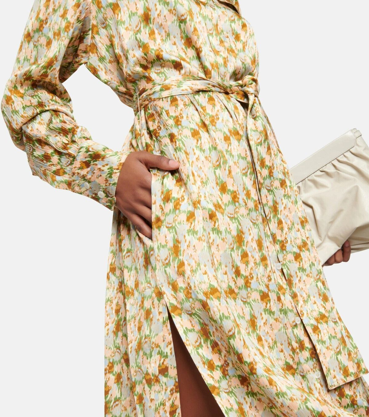 Golden Goose o1y0725 Maxi Dress in Multicolor Size M / US 6-8 / IT 42-44 - 3 Thumbnail