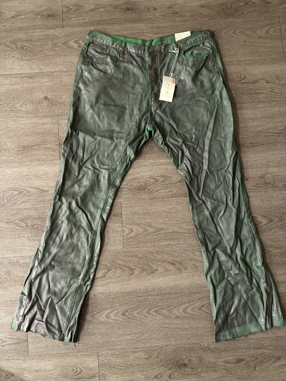 MNML MNML Metallic Flare Denim Size US 40 / EU 56 - 1 Thumbnail