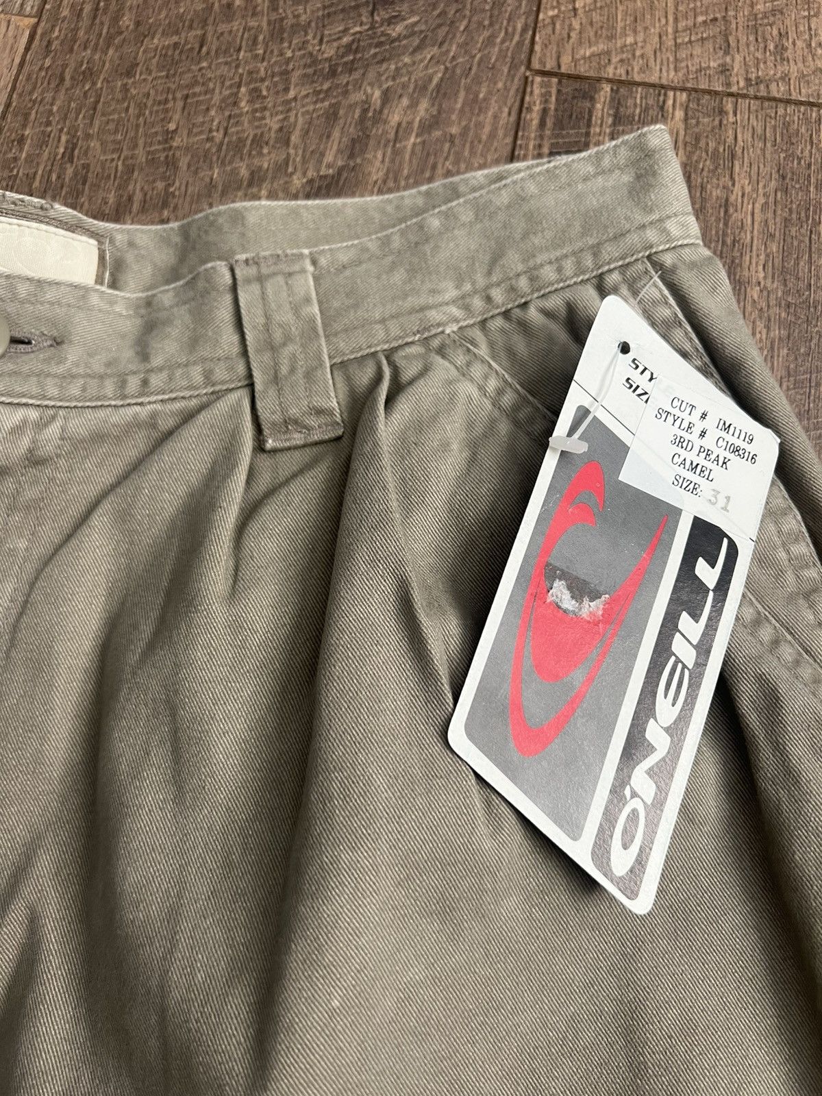 O'Neill Retro O’Neill Khaki Shorts Y2K Size US 31 - 3 Thumbnail