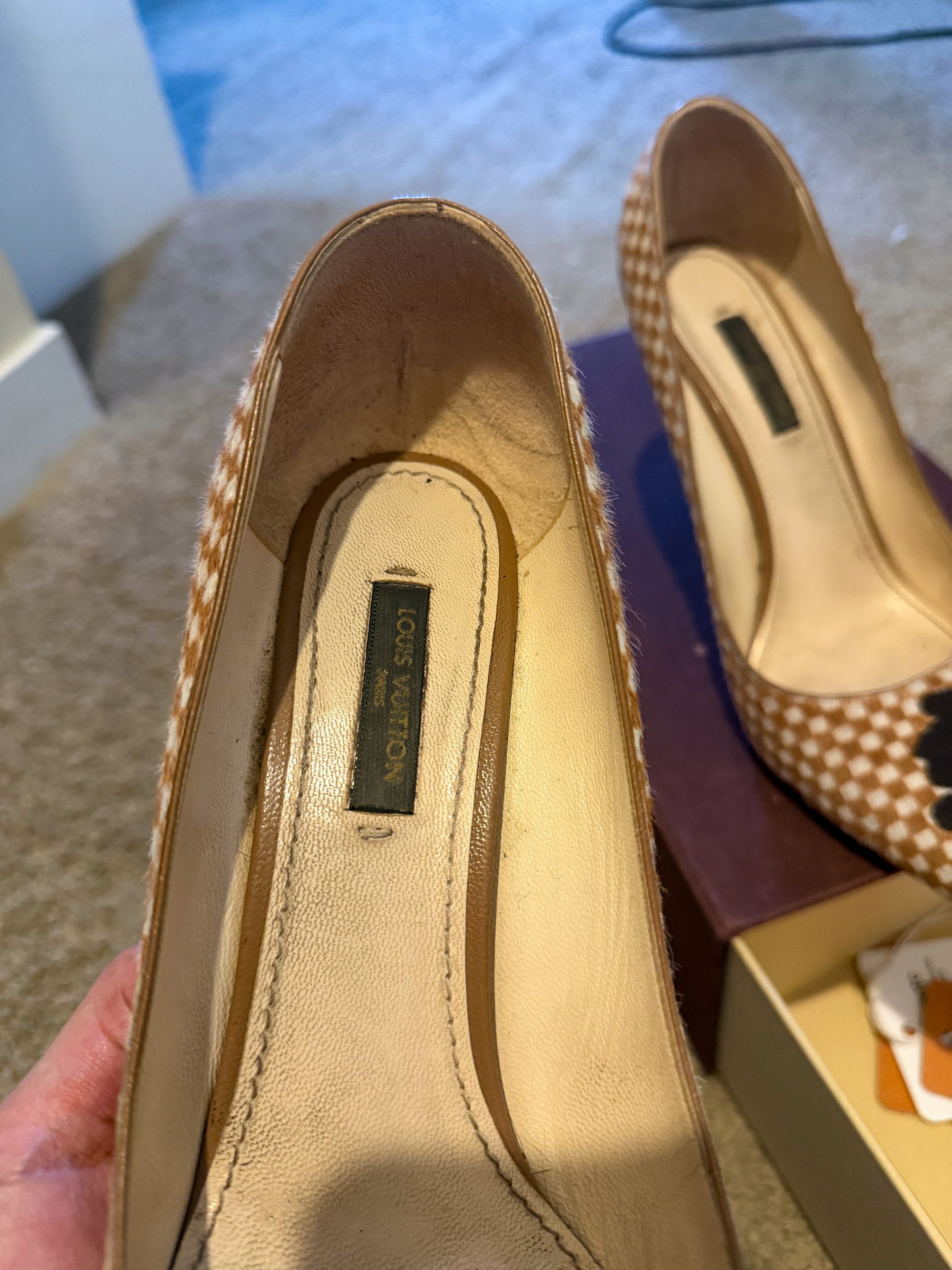 Louis Vuitton Louis Vuitton Escarpins Size US 7.5 / IT 37.5 - 9 Thumbnail
