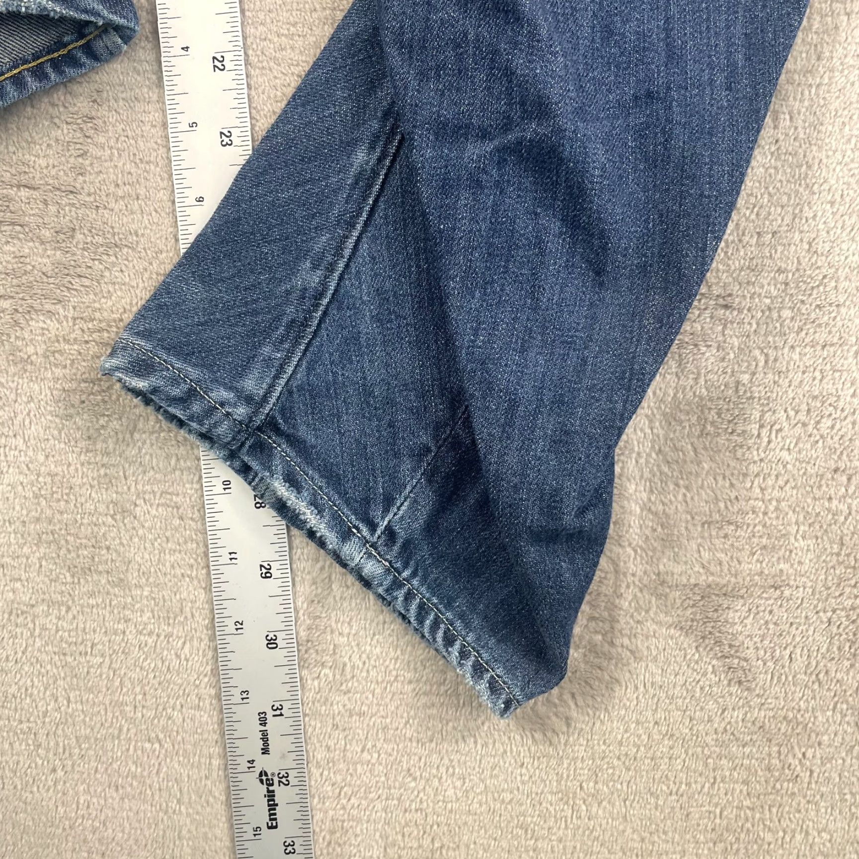 G-Star G STAR RAW DENIM ARC 3D Loose Tapered Jeans Men 36x32 Blue Wash Zip Pocket Size US 36 / EU 52 - 7 Thumbnail