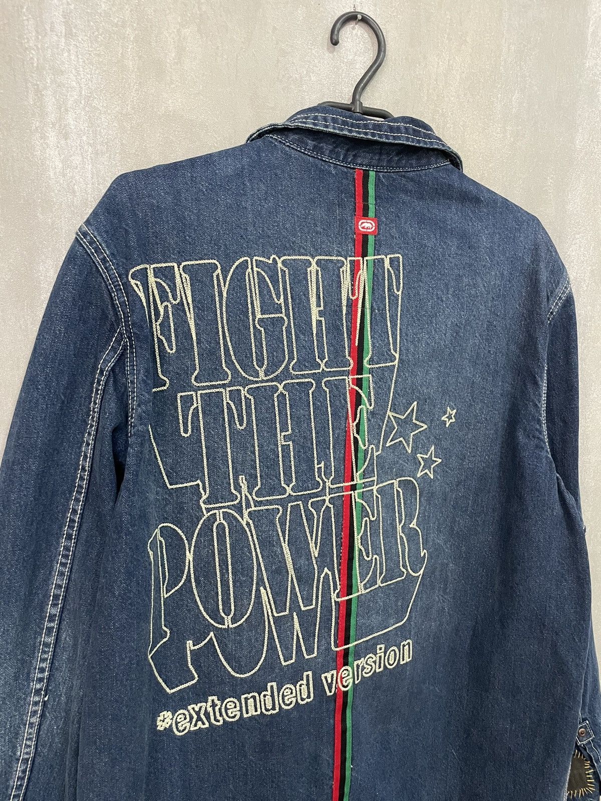 Ecko Unltd. × Public Enemy × Vintage Ecko Unltd x Public Enemy Vintage Jeans Jacket Y2K Size US M / EU 48-50 / 2 - 10 Thumbnail