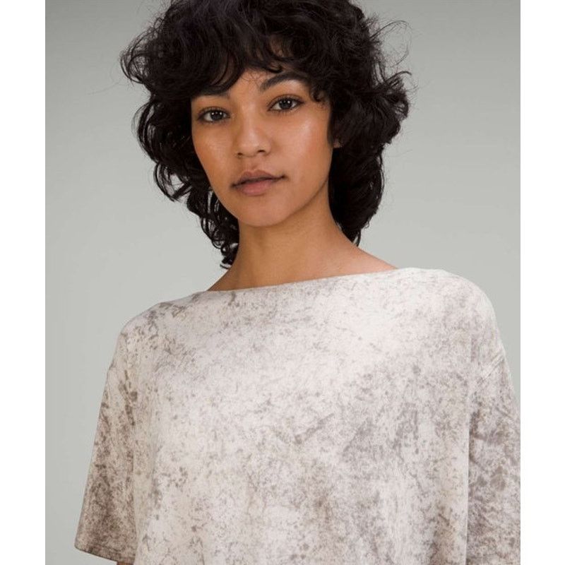 Lululemon Lululemon Back In Action Vitasea Tee White Opal M Size M / US 6-8 / IT 42-44 - 5 Thumbnail