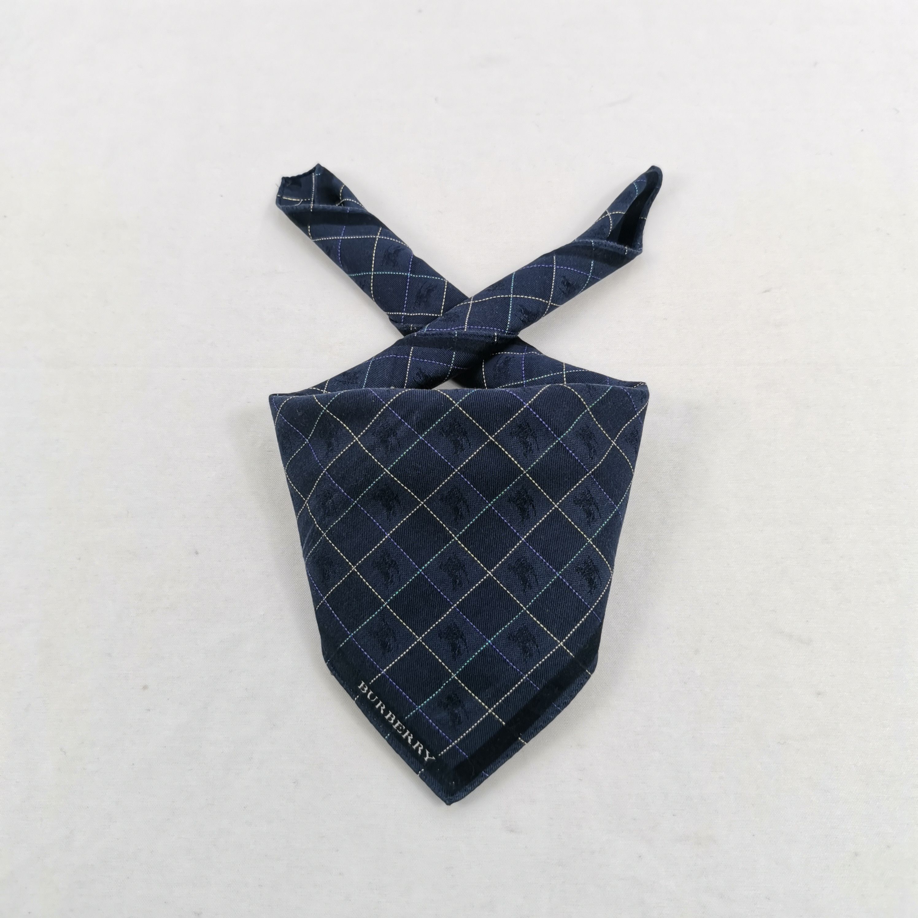 Burberry × Vintage Vintage Burberry Handkerchief Neckerchief Bandana Size ONE SIZE - 1 Thumbnail
