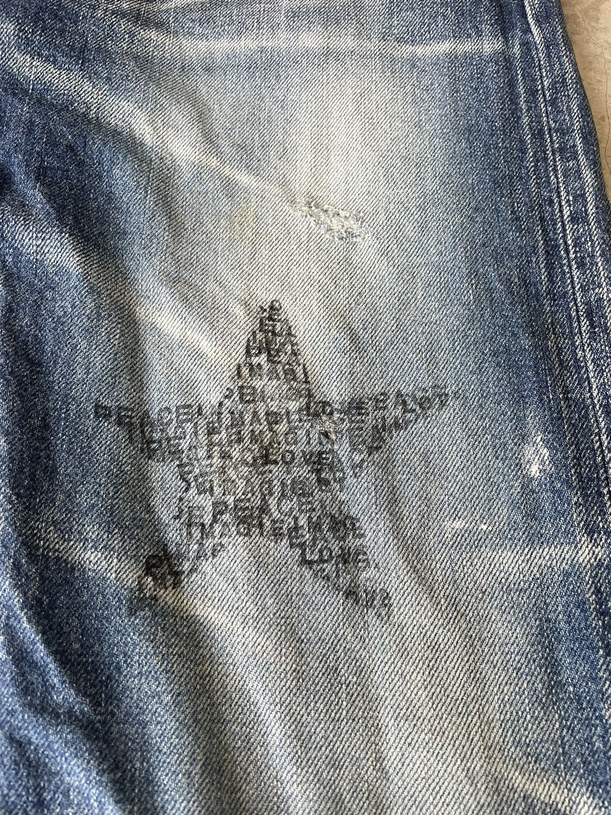Japanese Brand Vintage Lost Angel Japan Selvedge Denim Size US 34 / EU 50 - 7 Thumbnail