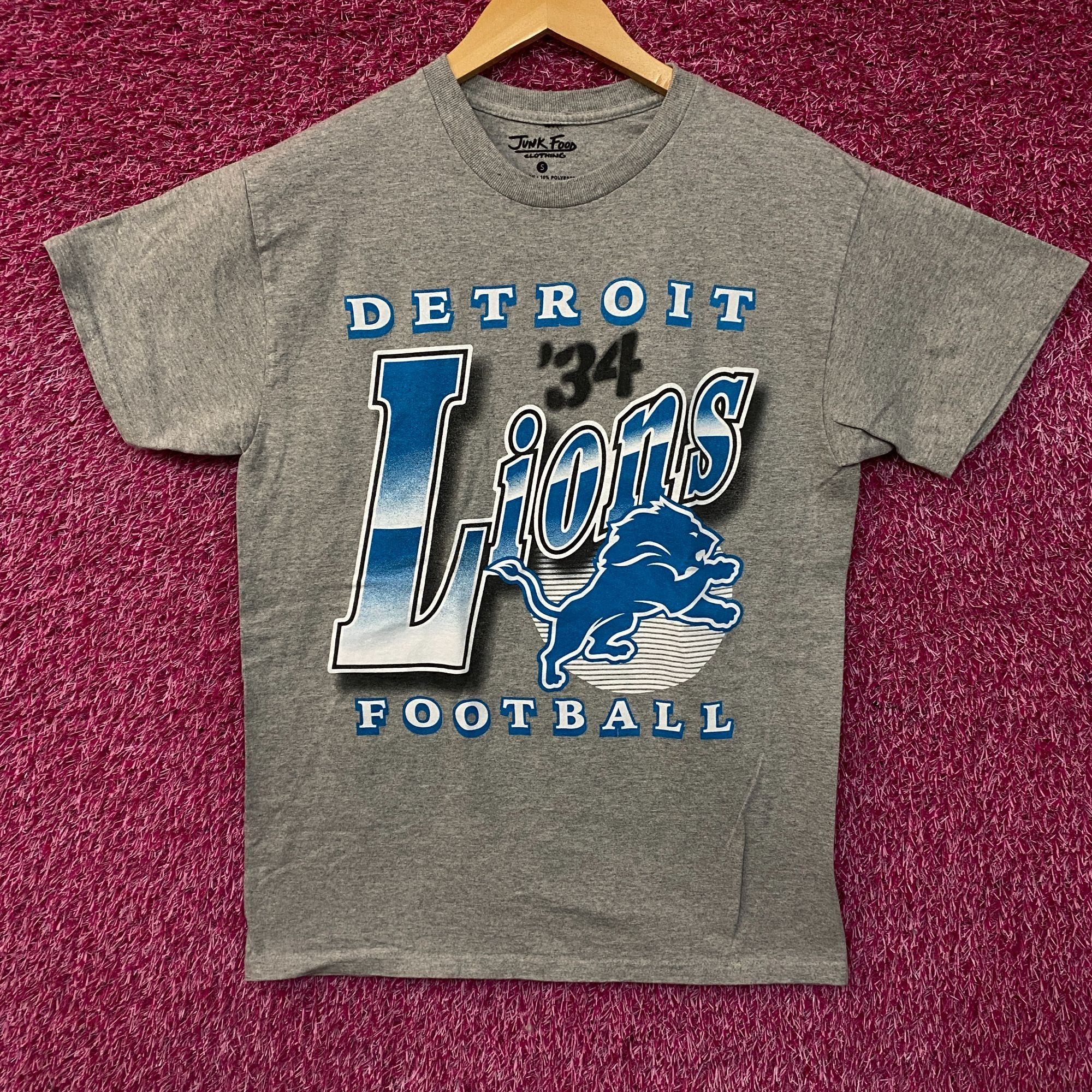 Junk Food Junk Food Clothing NFL Detroit Lions Bootleg Flea Market Tee Size US S / EU 44-46 / 1 - 1 Thumbnail