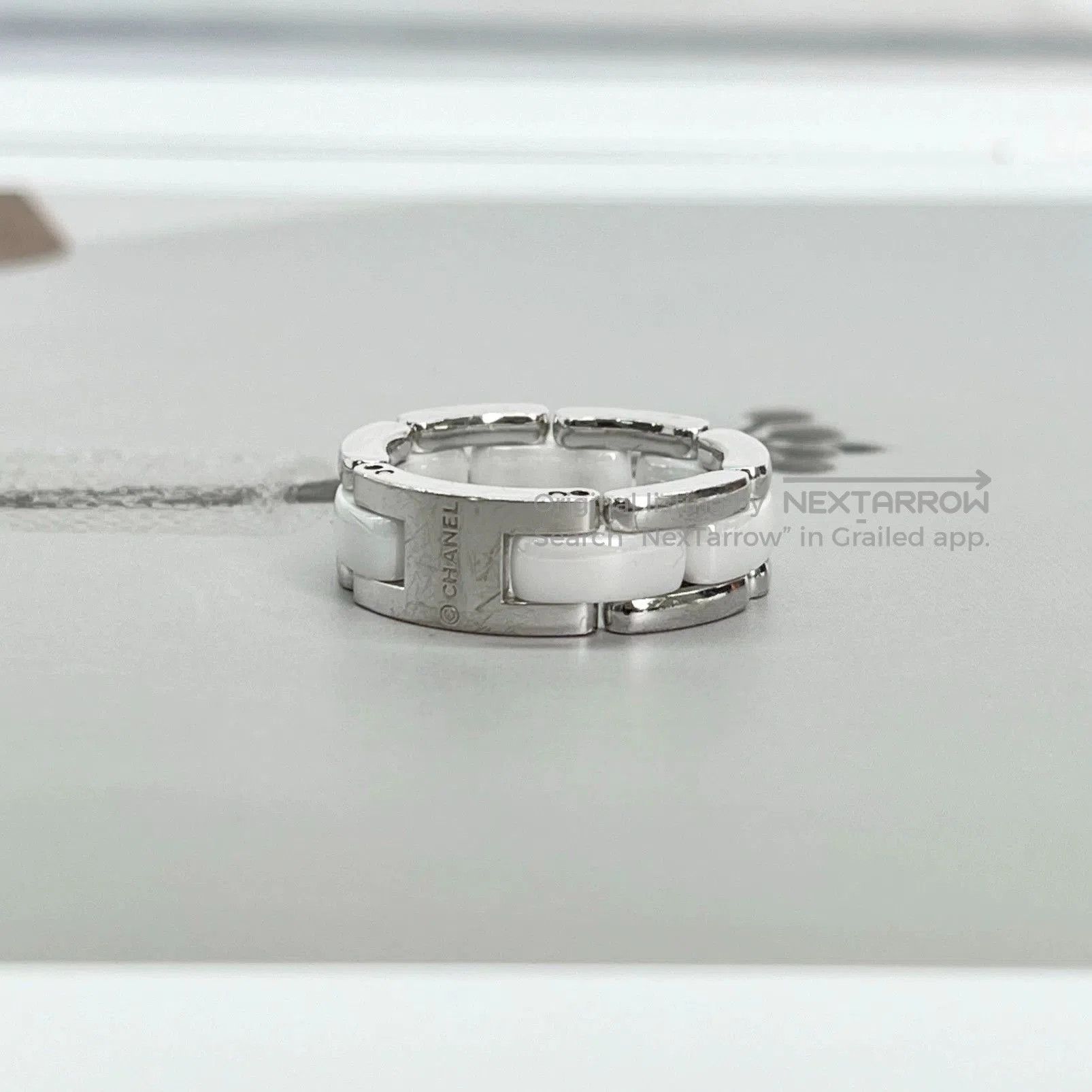 Chanel CHANEL ULTRA White Ceramic Ring Size 54/ Size ONE SIZE - 5 Thumbnail