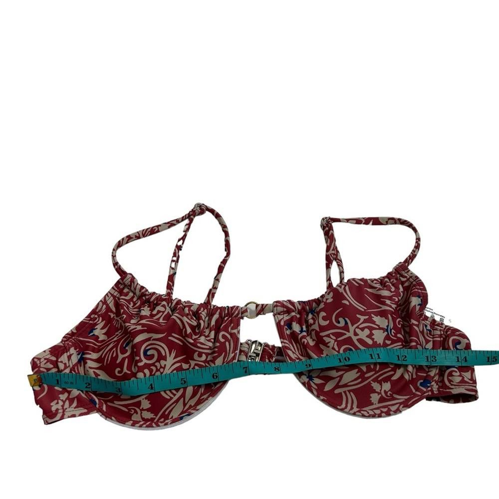 Designer Burnt Orange Beige Underwire Bikini Small Size ONE SIZE - 5 Thumbnail