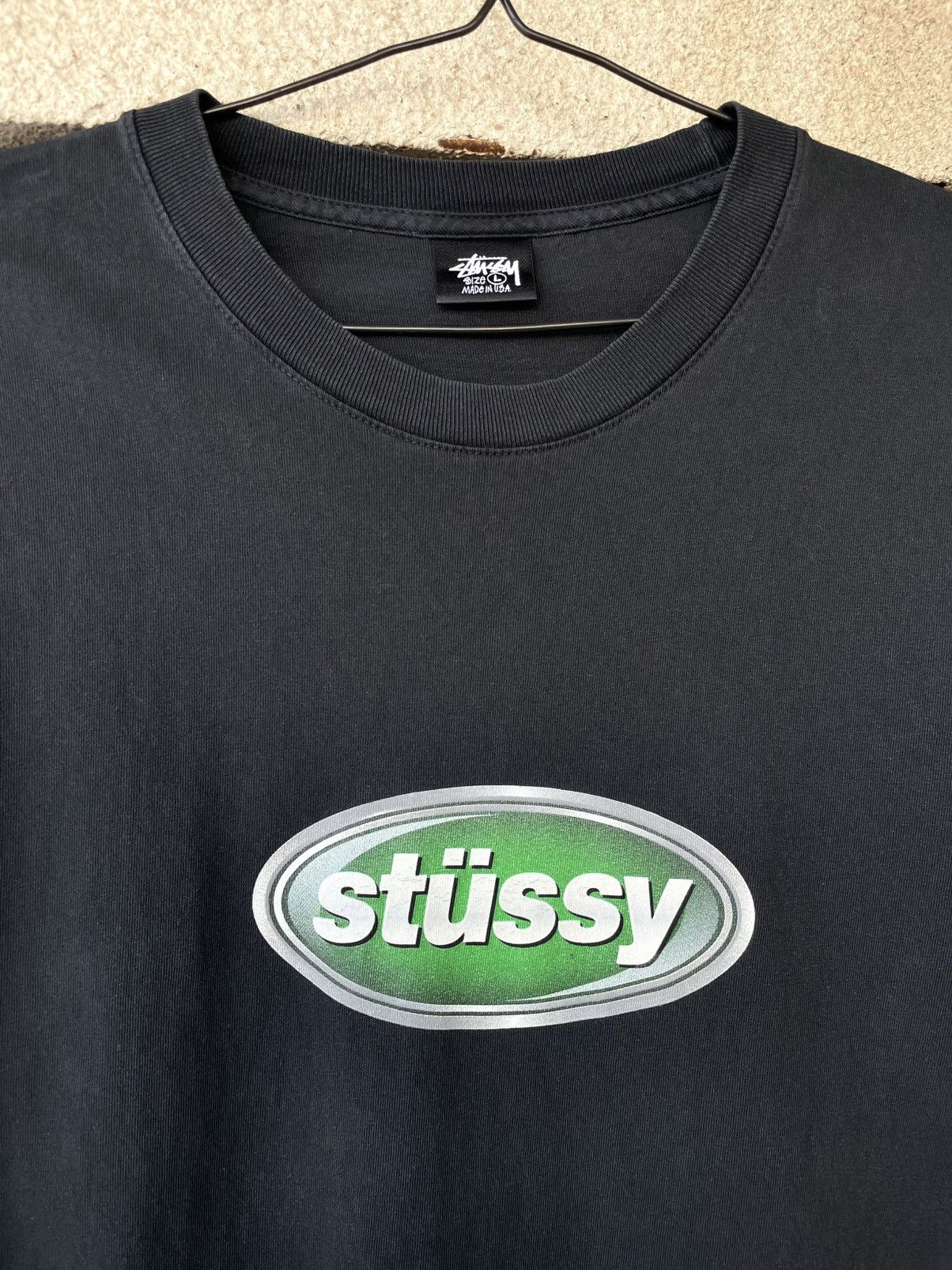 Stussy Vintage Y2K Stussy Made In USA Faded T-Shirt Size L Size US L / EU 52-54 / 3 - 3 Thumbnail
