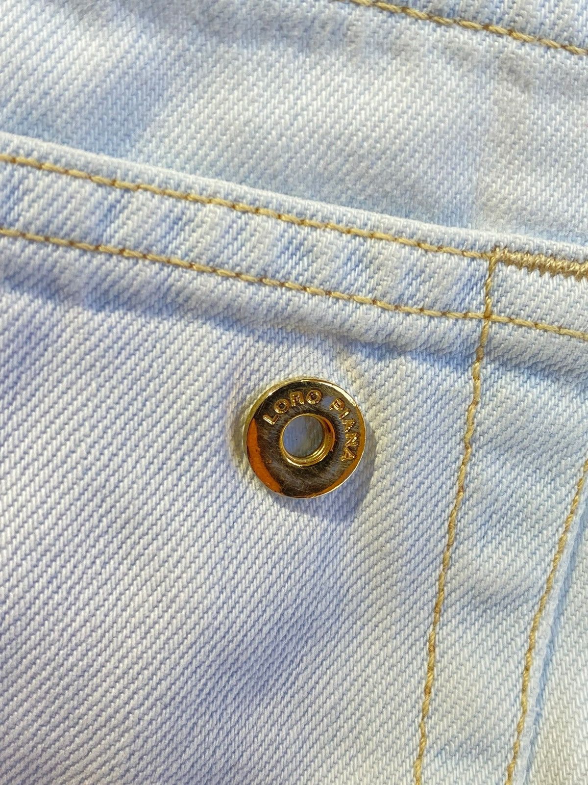 Loro Piana Loro Piana Sky Blue Cotton Premium Denim Jeans Size 30" / US 8 / IT 44 - 8 Thumbnail