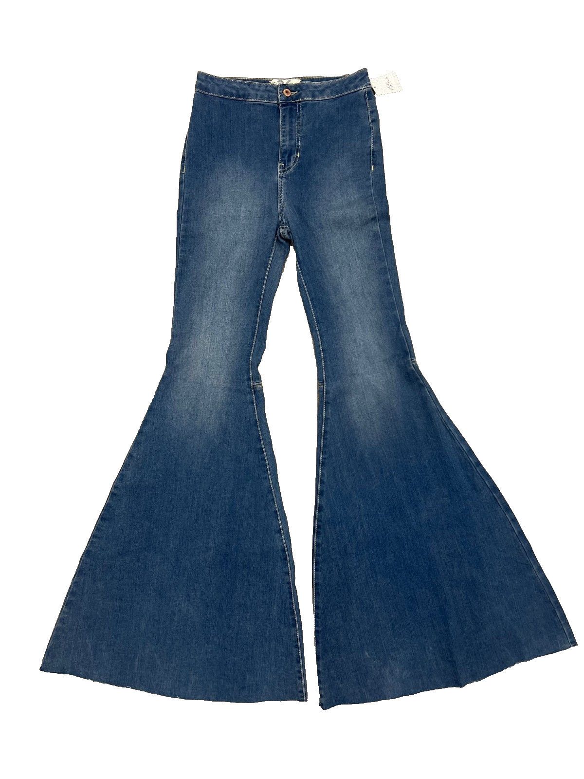 Free People Free People Just Float Bell Bottom Flared Jeans ( 26 ) Size 26" / US 2 / IT 38 - 3 Thumbnail