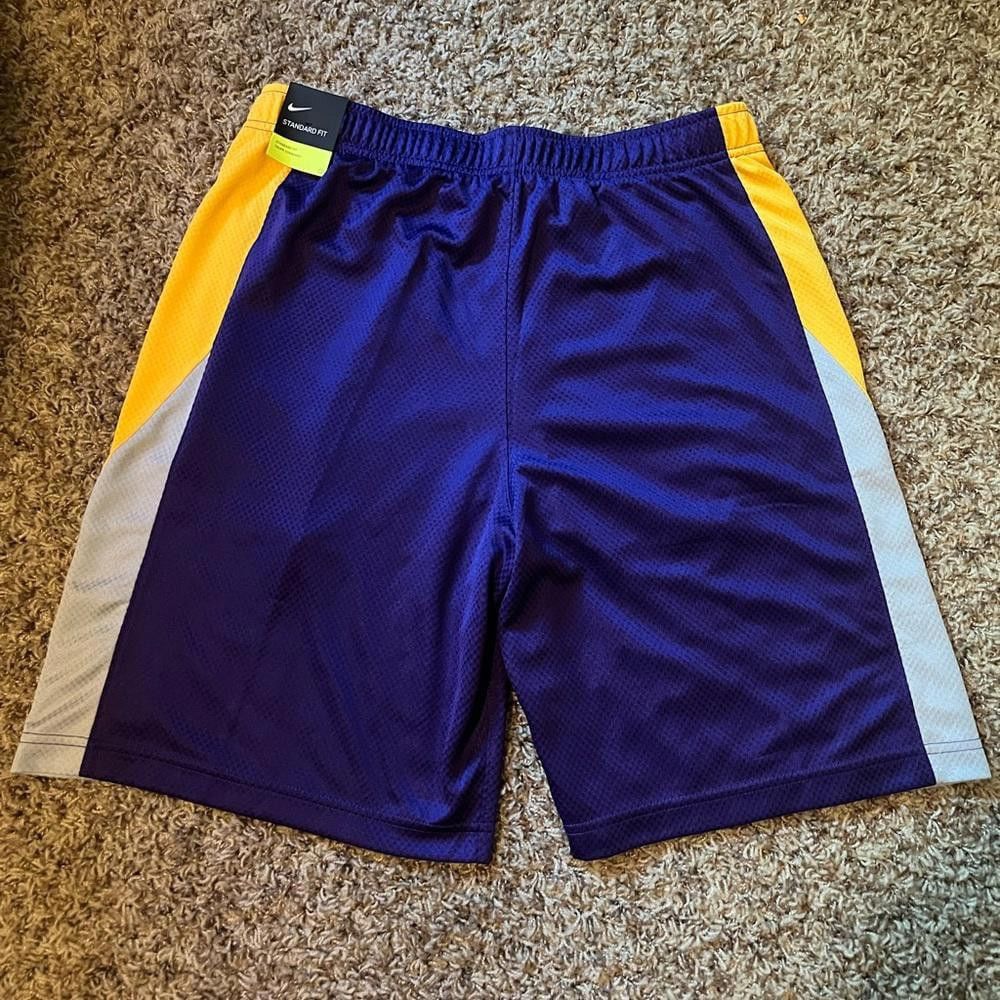 Nike Nike Minnesota Vikings Purple Broadcast Shorts Size US 32 / EU 48 - 2 Thumbnail