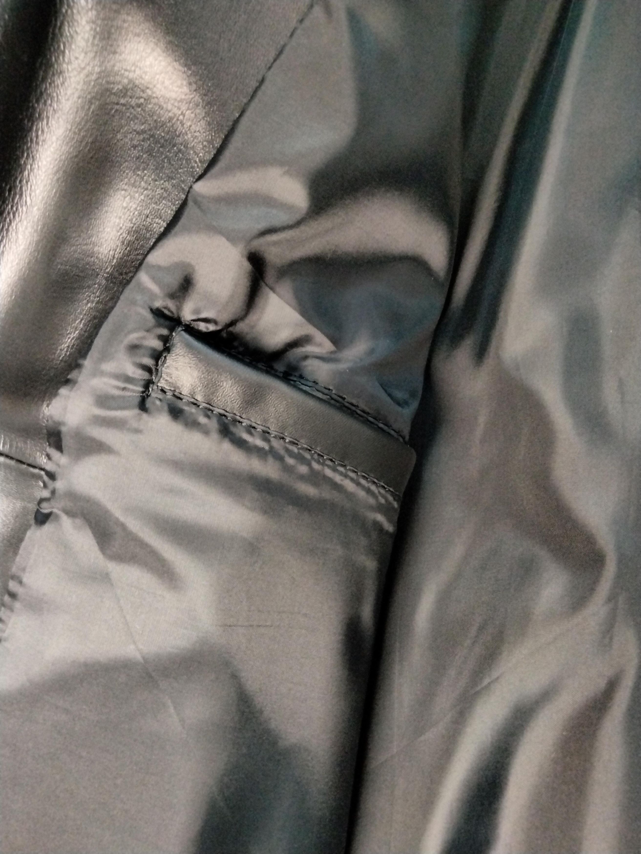 Vintage WLETI Black Sheep Leather Varsity Jacket - Premium Quality Size US M / EU 48-50 / 2 - 13 Thumbnail