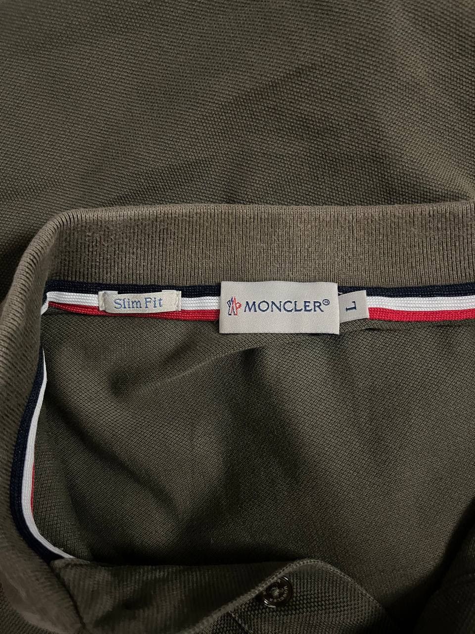 Moncler Moncler Polo Brown Tee T Shirt Size US L / EU 52-54 / 3 - 10 Thumbnail