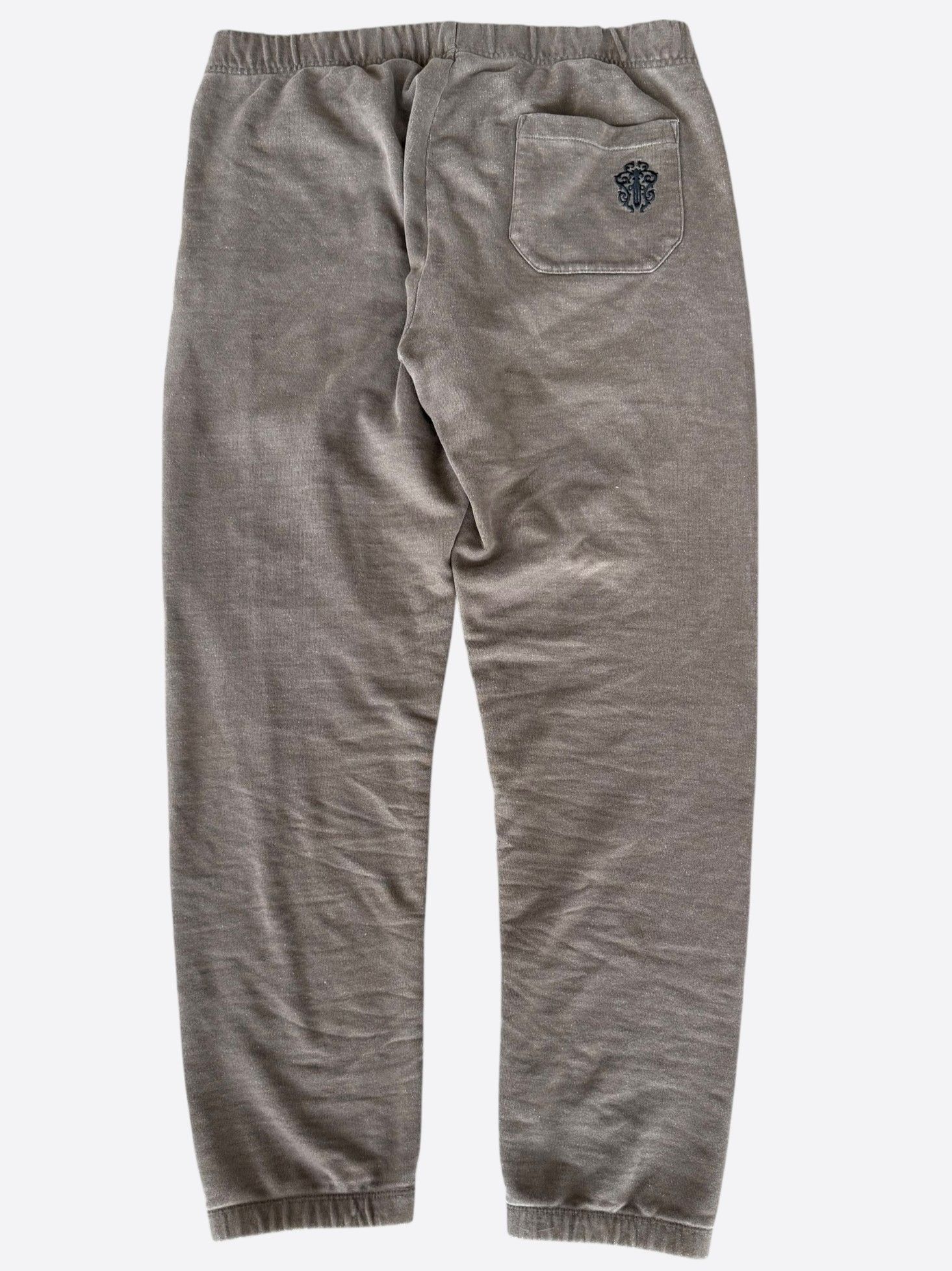 Chrome Hearts Olive & Black Embroidered Dagger Logo Sweatpants Size US 36 / EU 52 - 2 Thumbnail