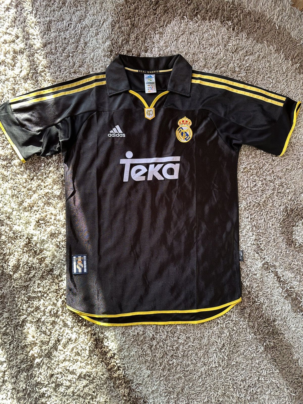 Vintage Real Madrid Vintage Adidas Jersey 1999/2000 Size US L / EU 52-54 / 3 - 1 Thumbnail