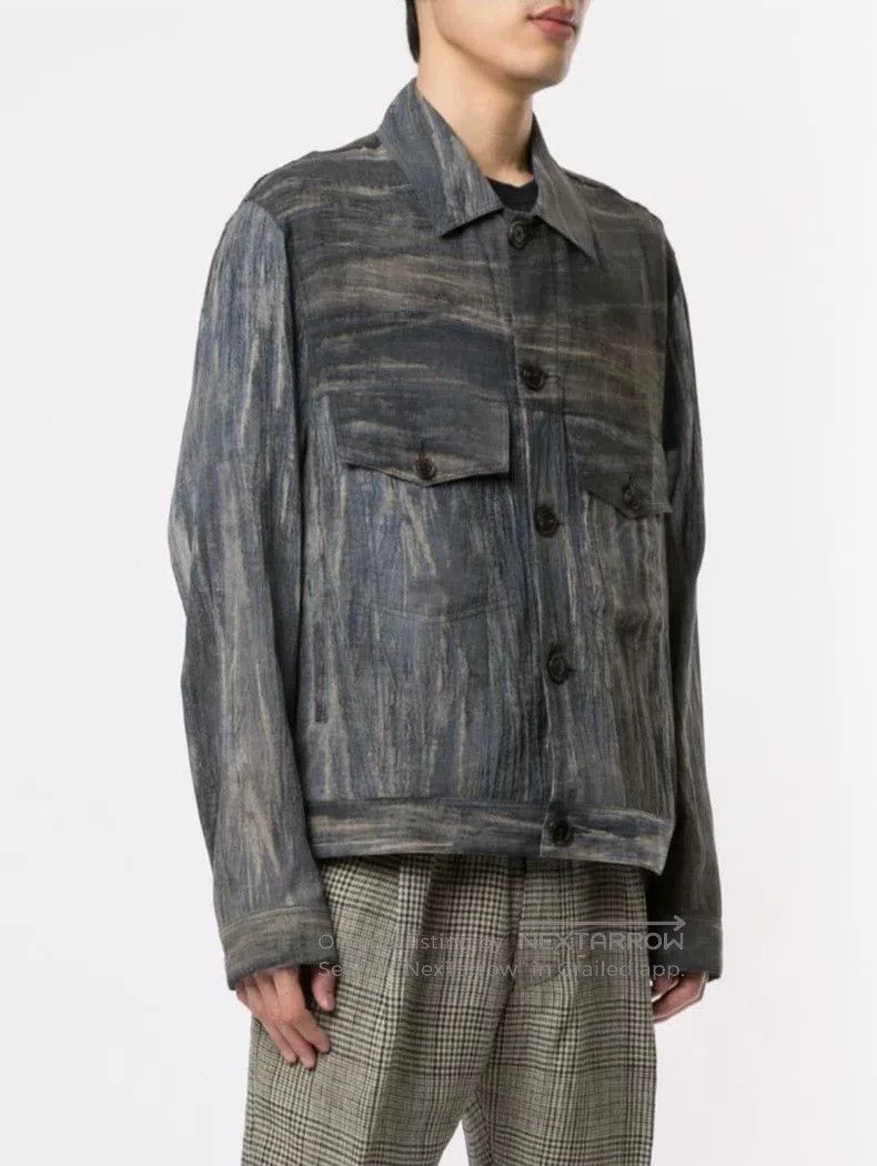 Song For The Mute SONG FOR THE MUTE Wavy-pattern jacket Size US M / EU 48-50 / 2 - 5 Thumbnail
