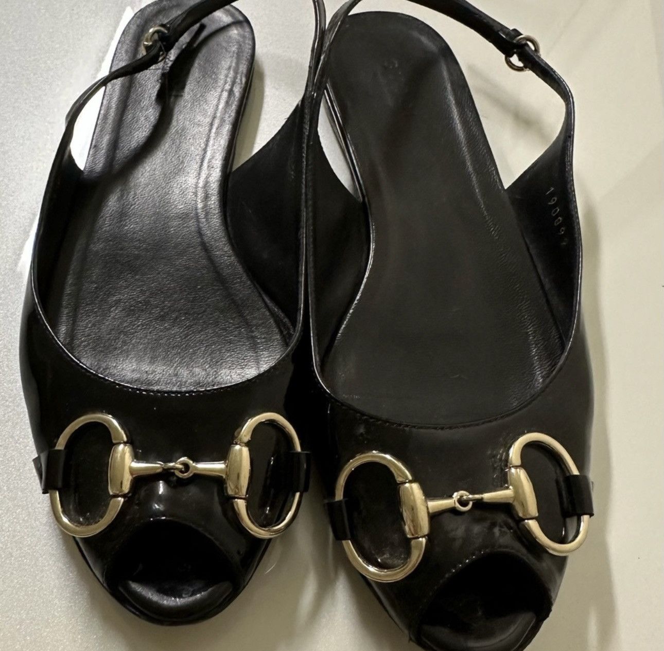 Gucci GUCCI Slingback Horsebit Sandal Flats Size US 6.5 / IT 36.5 - 1 Thumbnail