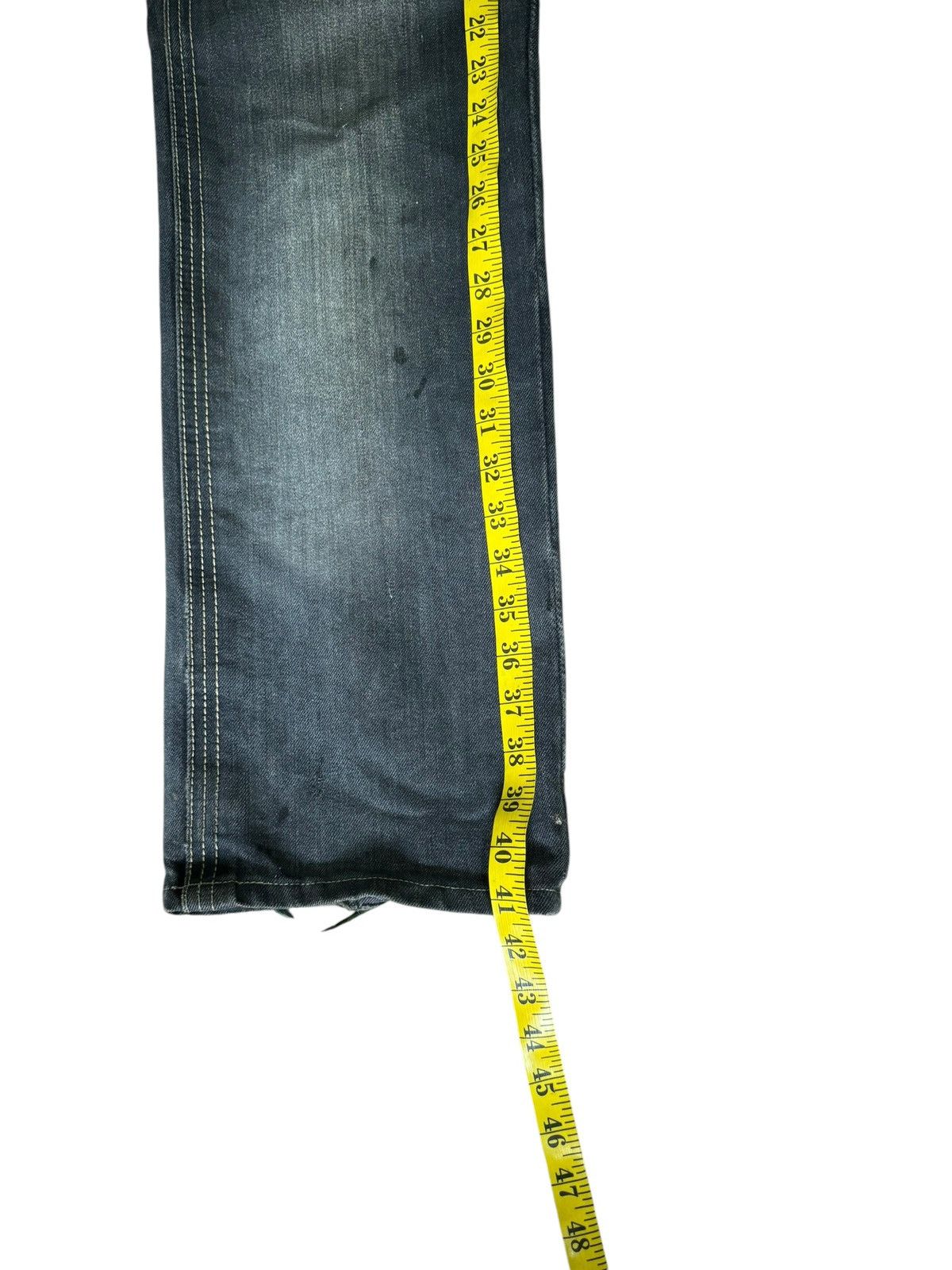 Japanese Brand × Le Grande Bleu (L.G.B.) PUNK EMO DESIGN MULTI ZIPPER DISTRESSED SUNFADED LGB STYLE Size US 34 / EU 50 - 13 Thumbnail