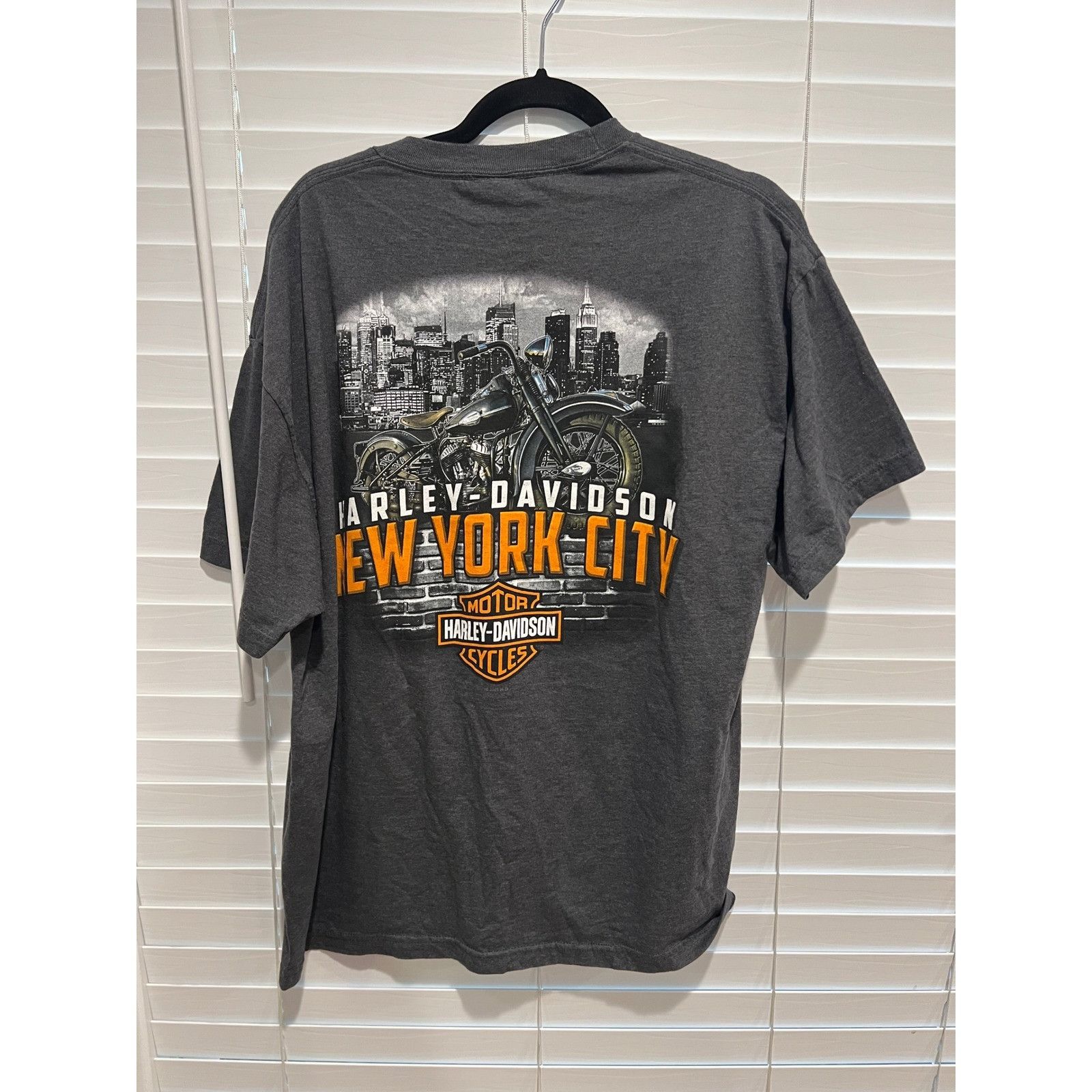 Harley Davidson Harley-Davidson New York City Statue of Liberty Graphic T-Sh Size US XL / EU 56 / 4 - 4 Thumbnail