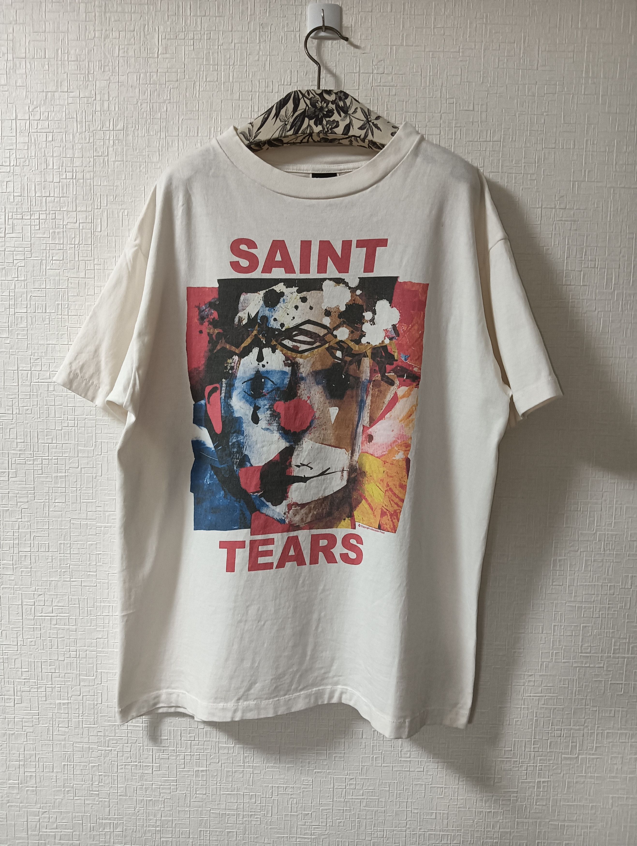 Saint Michael☆関税込☆Denim Tears X Saint MX6 Lives Tシャツ Saint Michael☆関税込☆Denim Tears X Saint MX6 Lives Tシャツ