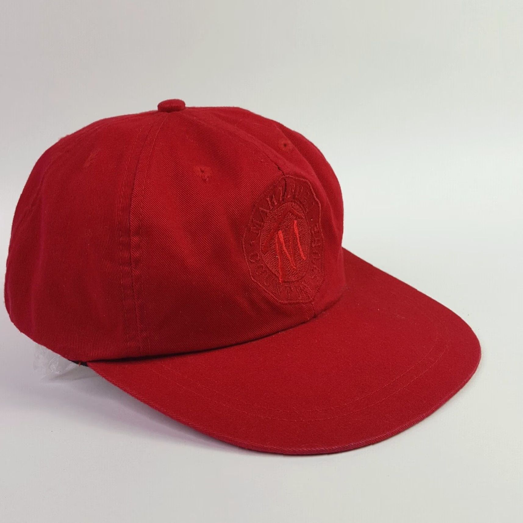 Marlboro VINTAGE Marlboro Red Twill Dad Hat Snapback Baseball Cap Adjustable Cotton 90s Country Store Size ONE SIZE - 4 Thumbnail