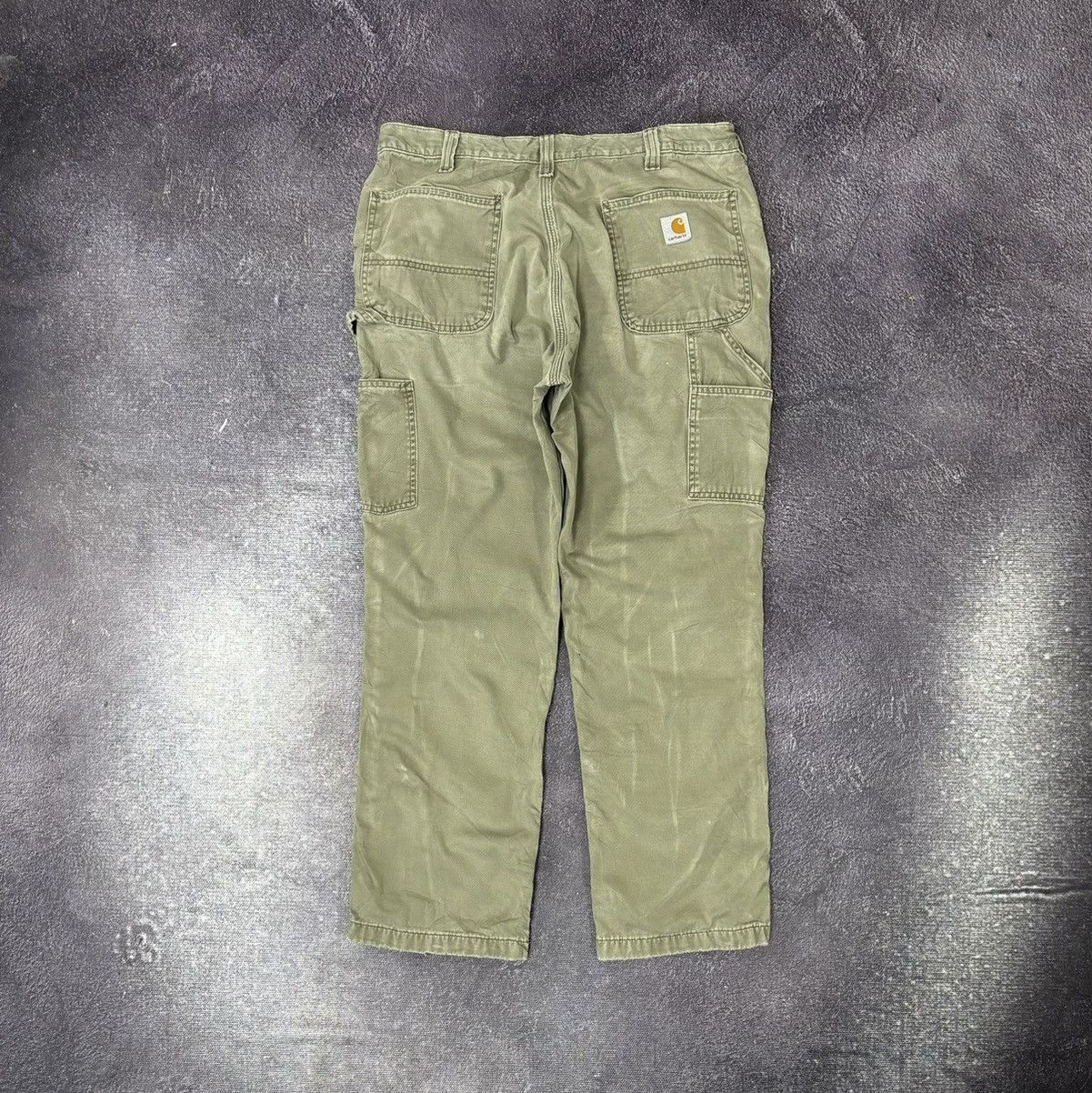 Carhartt Vintage 90s Carhartt USA Work American Hype Pants Jeans Size US 32 / EU 48 - 1 Thumbnail