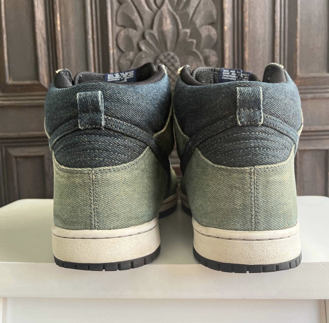 Nike Nike SB Dunk Hi Denim Size 10.5 Size US 10.5 / EU 43-44 - 4 Thumbnail