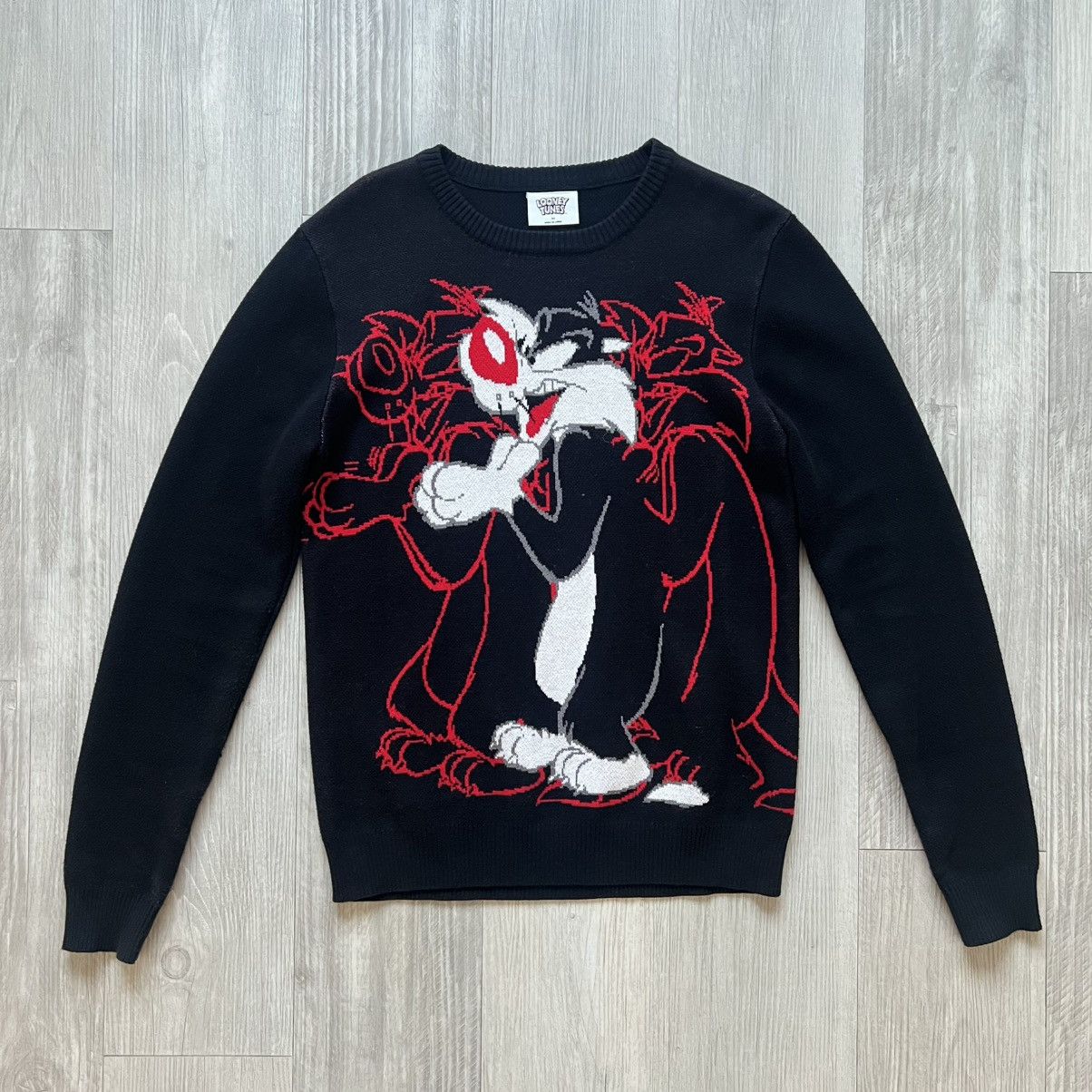 Cartoon Network Looney Tunes Evil Sylvester Sweater Size US M / EU 48-50 / 2 - 1 Thumbnail