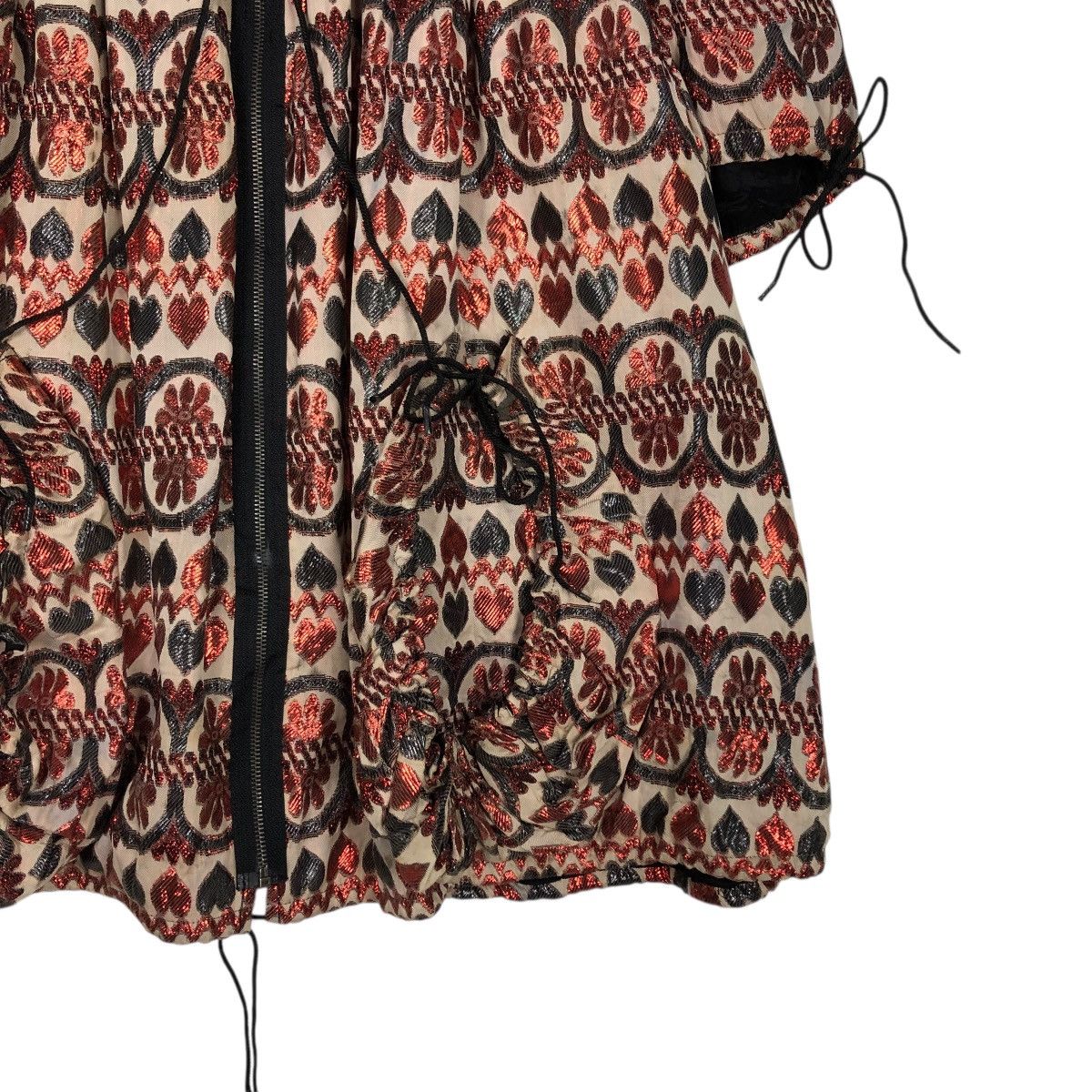 Anna Sui 🔥QUILTED TWEED JACKET DESIGN HOODIE ANNA SUI Size M / US 6-8 / IT 42-44 - 7 Thumbnail