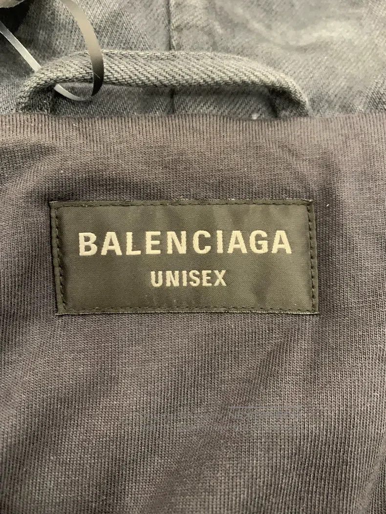 Balenciaga Balenciaga Back Letter Logo Vintage Distressed Grey Denim Size US XS / EU 42 / 0 - 6 Thumbnail