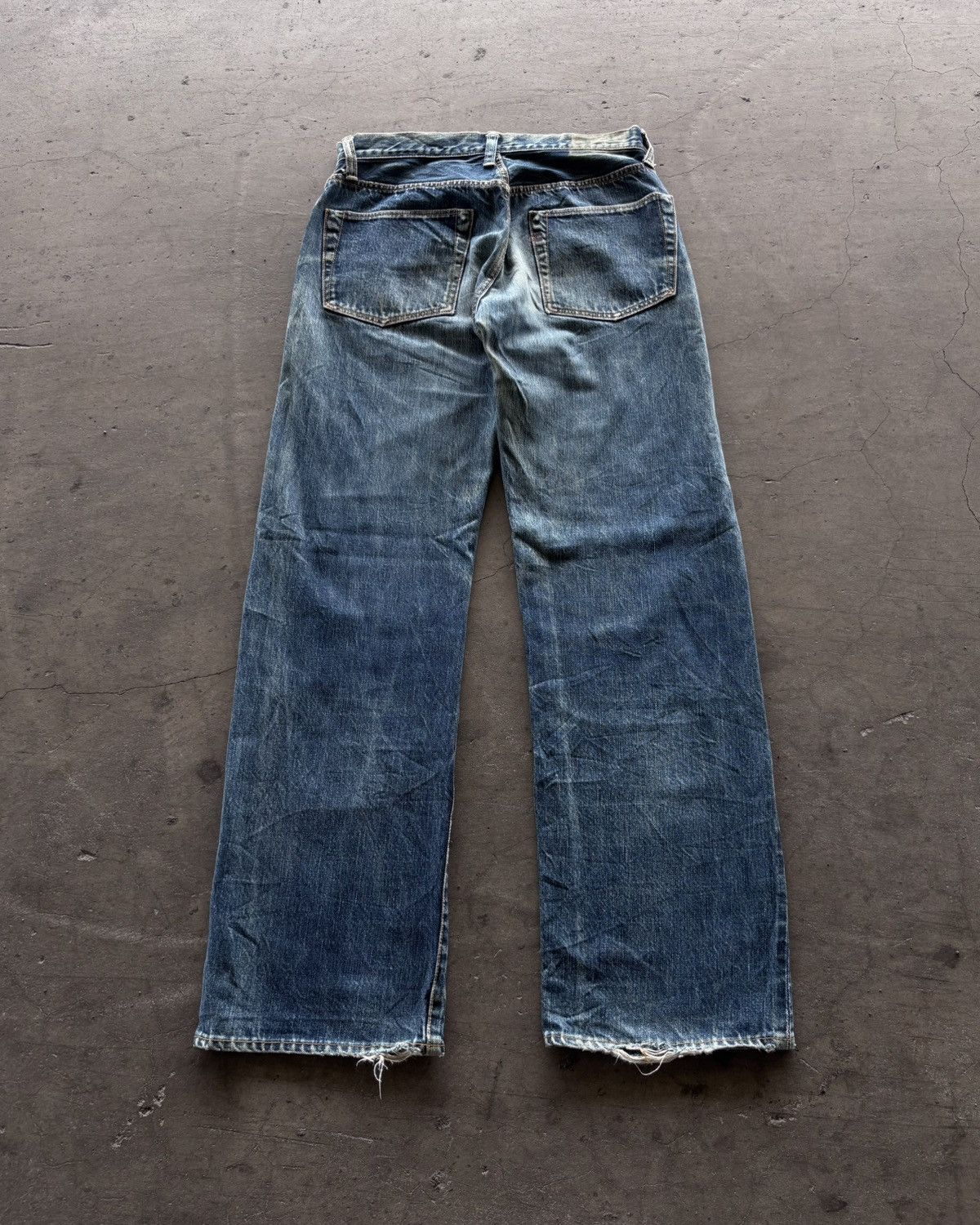 45rpm R by 45rpm Selvedge Washed Denim Jeans Size US 29 - 8 Thumbnail