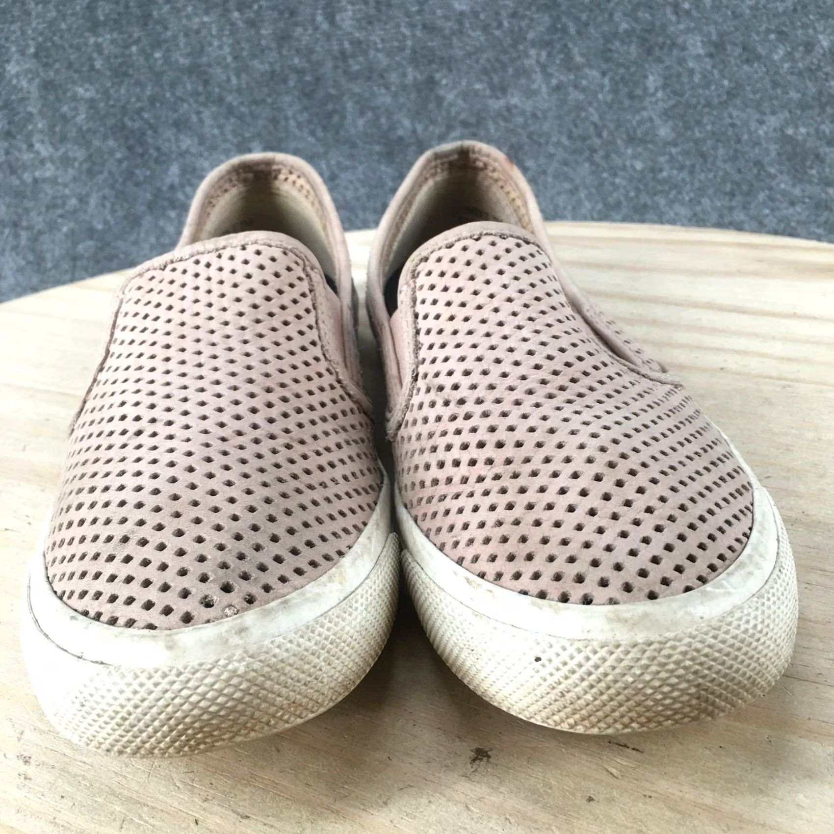 Sperry SPERRY Top Sider Shoes Womens 7 M Seaside Perf Slip On Sneakers Beige Comfort Walking Casual Size M / US 6-8 / IT 42-44 - 7 Thumbnail