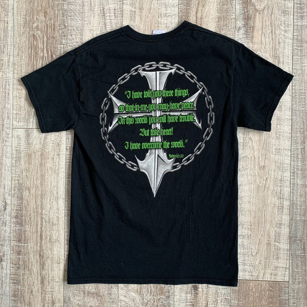 Band Tees × Vintage Lizard Lick North Carolina 16:33 T shirt Size US M / EU 48-50 / 2 - 4 Thumbnail