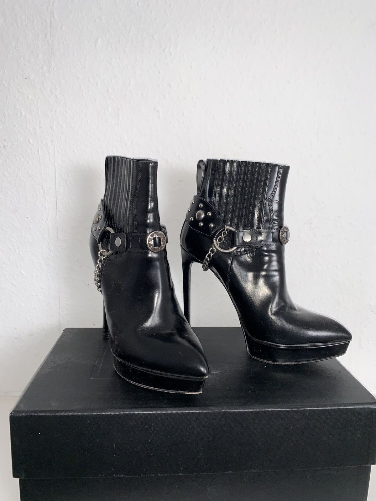 Saint Laurent Paris Saint Laurent SS15 Stripper Heel Size US 9 / IT 39 - 1 Thumbnail