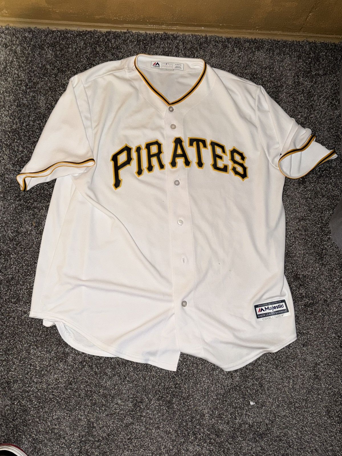 Majestic Majestic MLB Pittsburgh Pirates Jersey Mens Size XL Size US XL / EU 56 / 4 - 7 Thumbnail