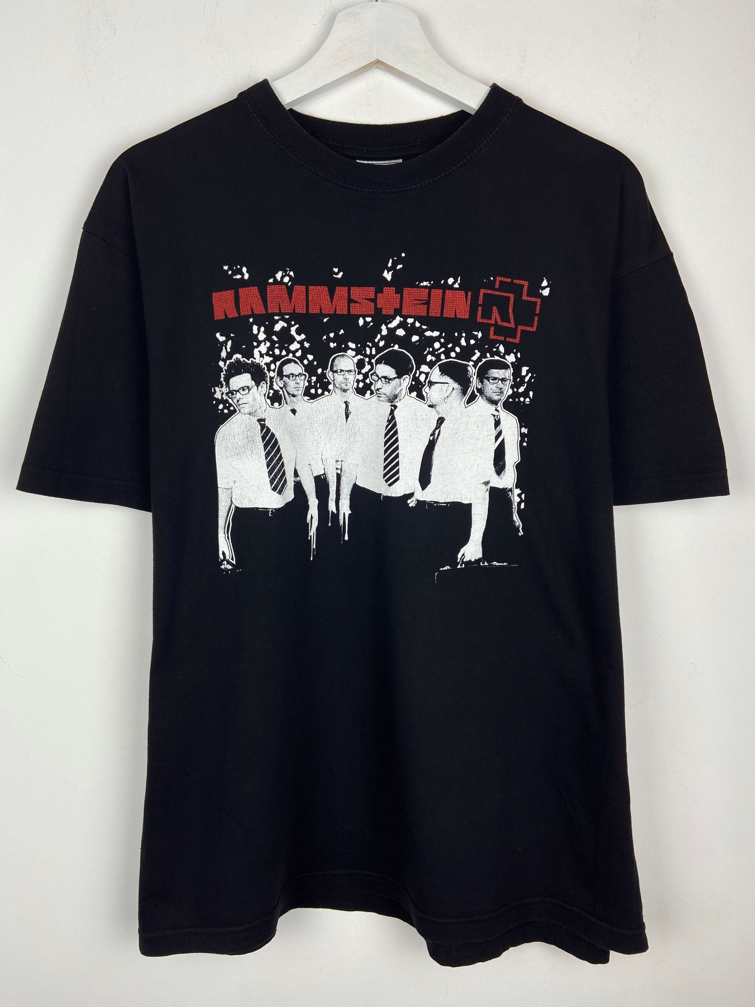 Band Tees Vintage Rammstein Metal Rock Band Graphic T Shirt Tee Size US L / EU 52-54 / 3 - 1 Thumbnail