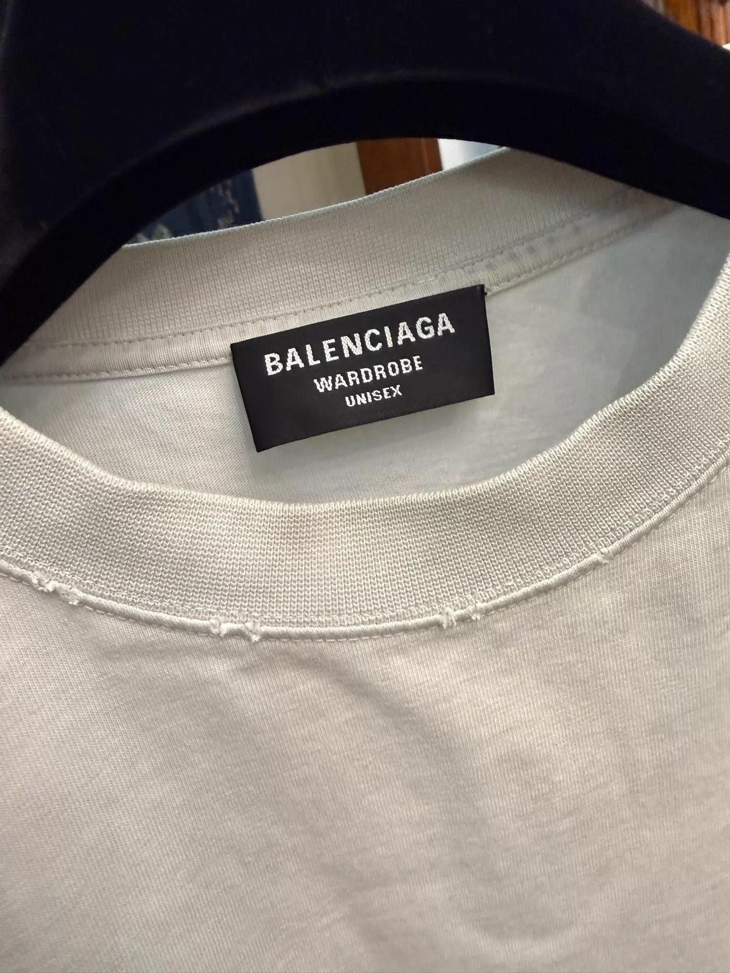 Balenciaga Balenciaga Distressed Graffiti Logo Gray T-Shirt S (XL) Size US S / EU 44-46 / 1 - 4 Thumbnail