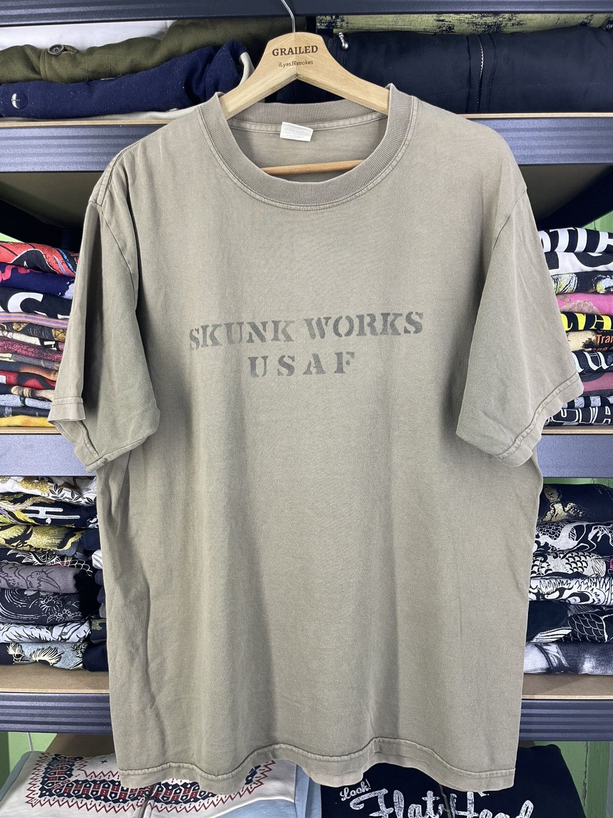 Buzz Rickson's Vintage Buzz Rickson Lockhead Martin Trademark Sun Faded Tee Size US L / EU 52-54 / 3 - 2 Thumbnail