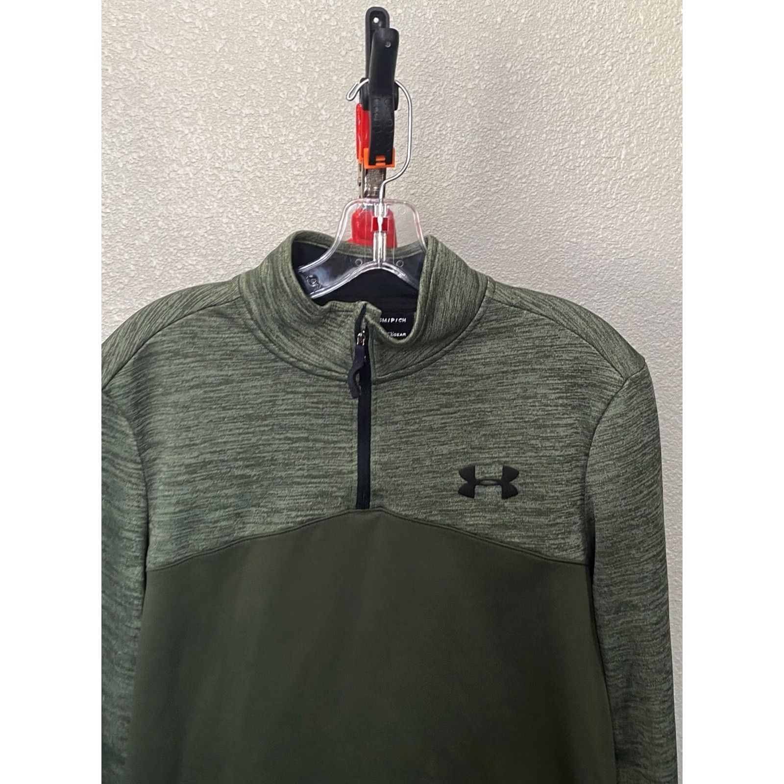 Under Armour Under Armour Sweater Small S Green Zippered Multicolor Mens Size US S / EU 44-46 / 1 - 3 Thumbnail