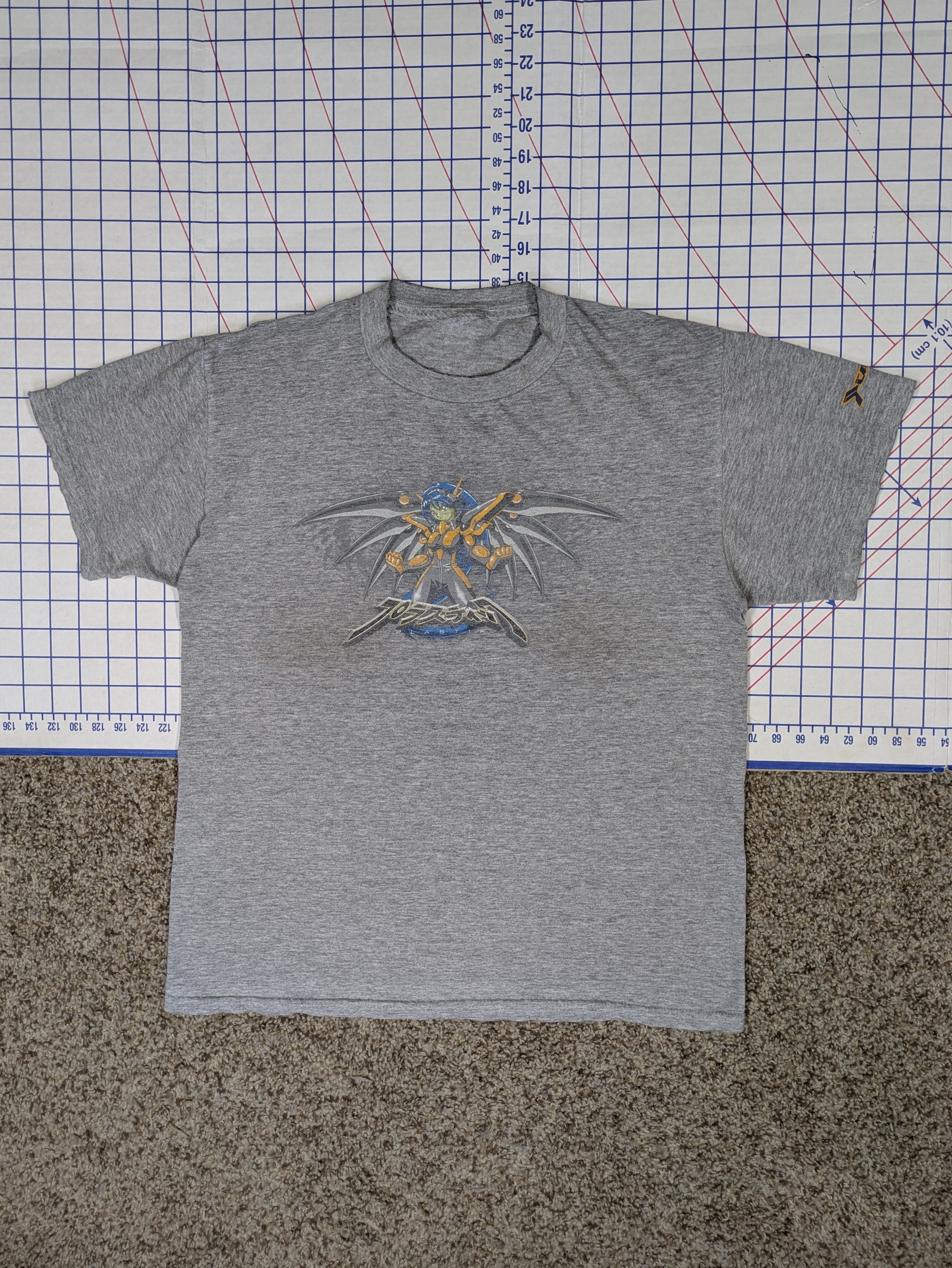 Vintage Vintage 90s Plastik Anime Mecha Girl Hookups Style Shirt Size US L / EU 52-54 / 3 - 3 Thumbnail